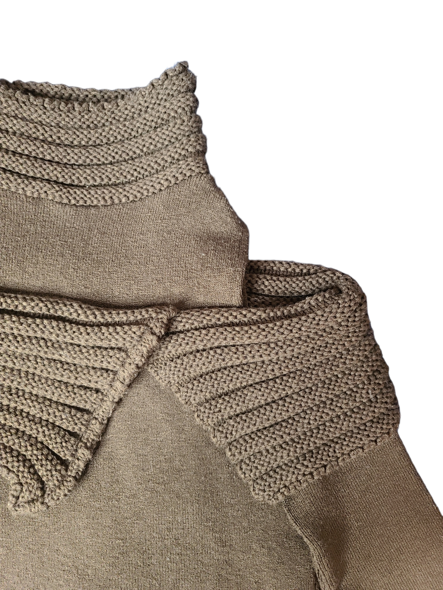 Y2k ribbed off-shoulder sweater