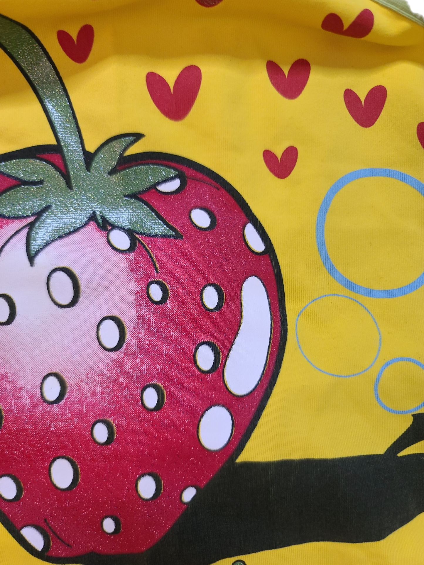 Strawberry 90s backless top