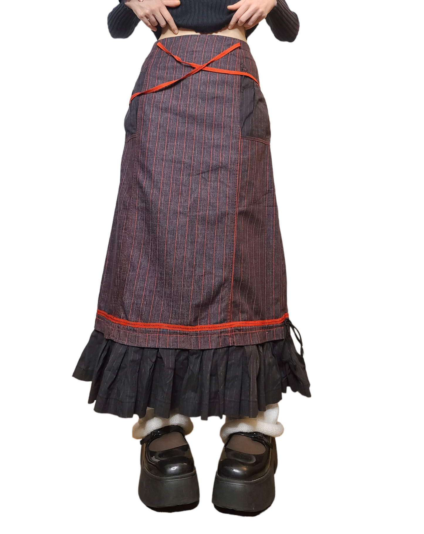 Y2k fairygrunge maxi skirt