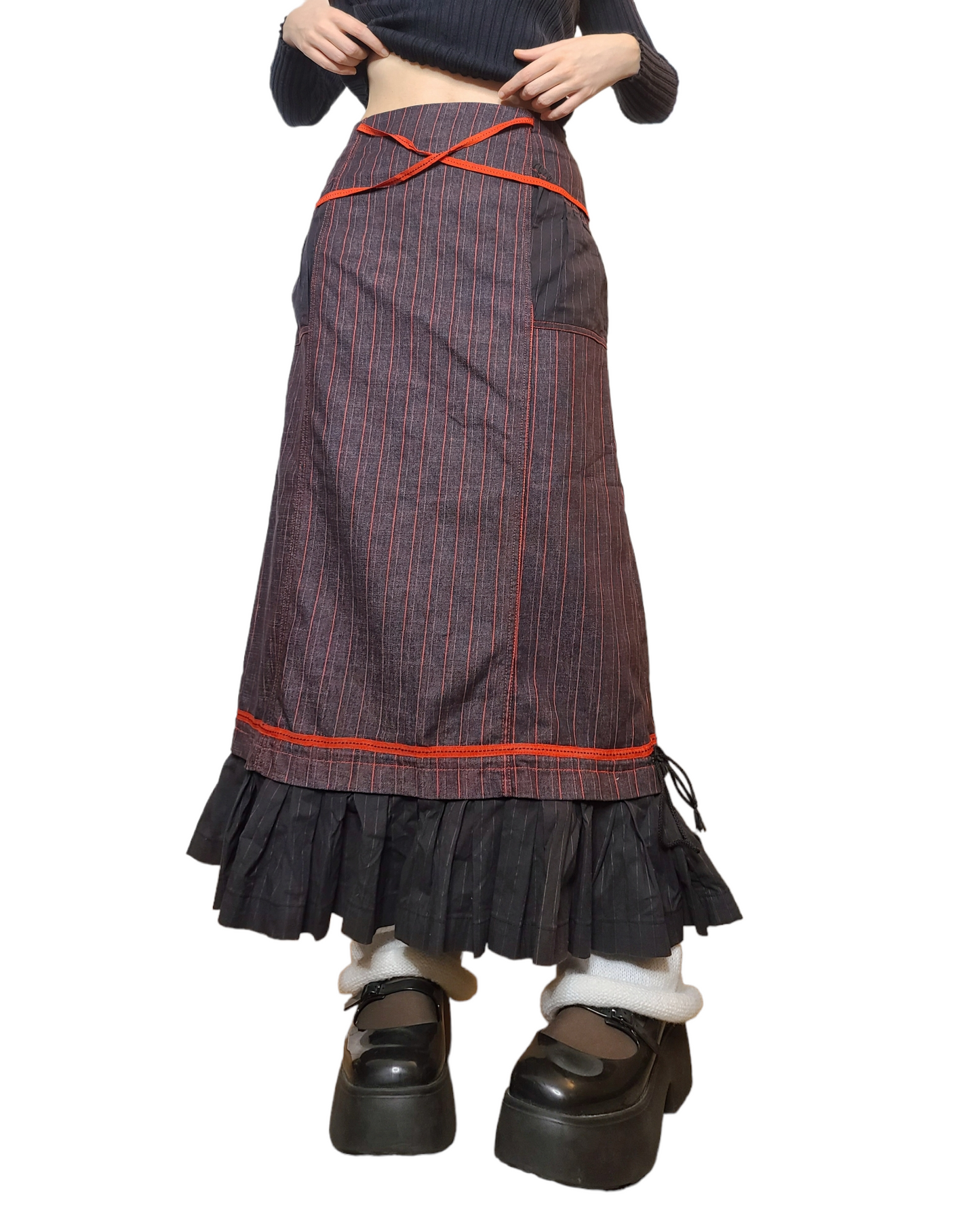 Y2k fairygrunge maxi skirt