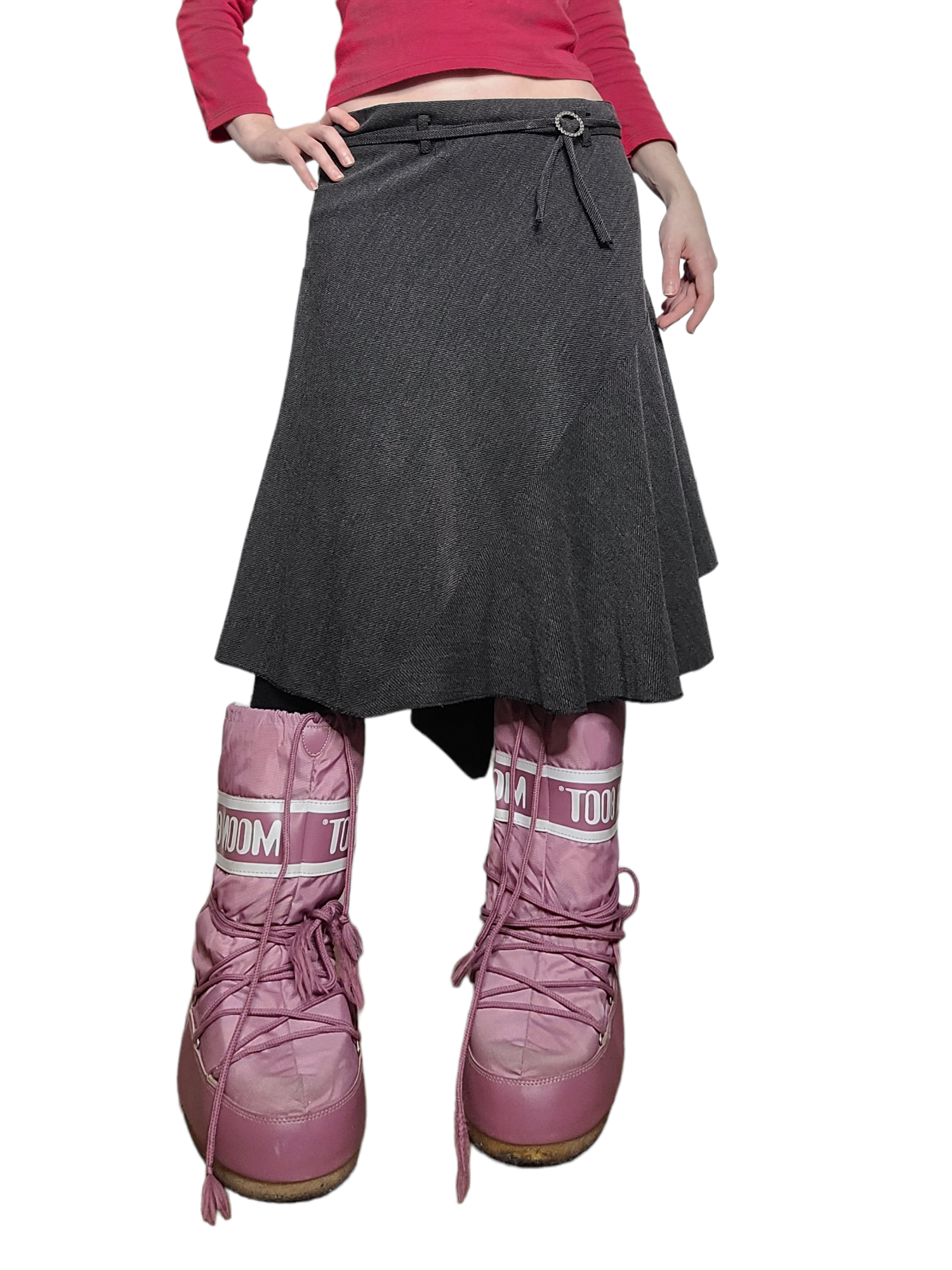 Asymetric y2k downtown skirt vintage