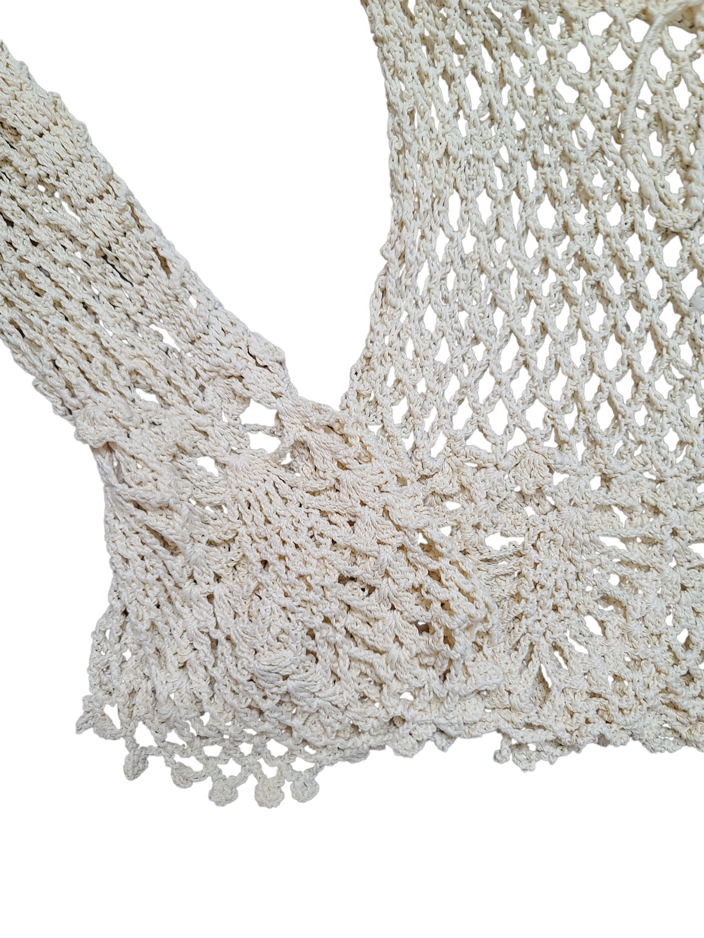 Y2k fairy crochet top