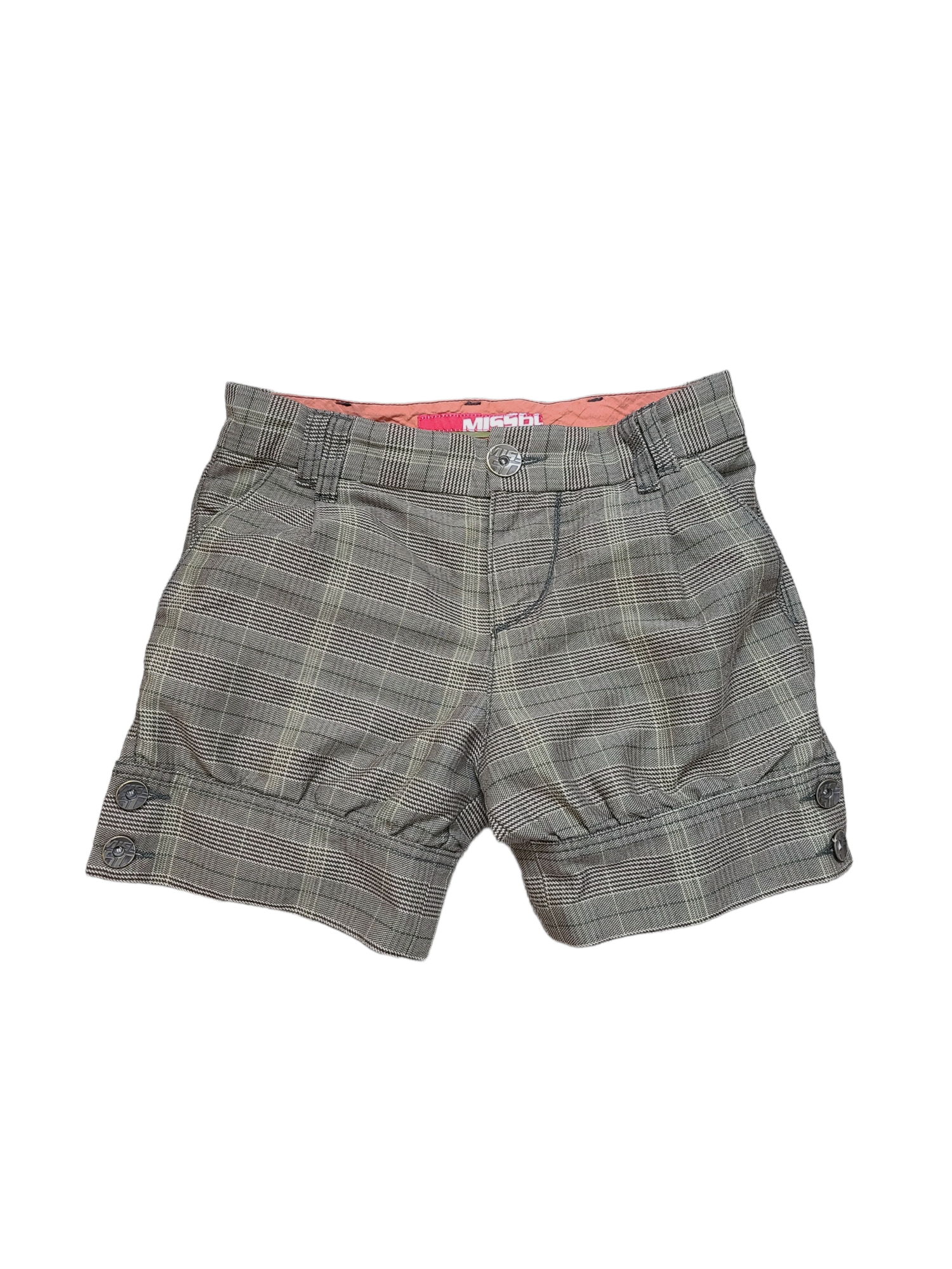 Plaid y2k Miss sixty short downtown bloomer