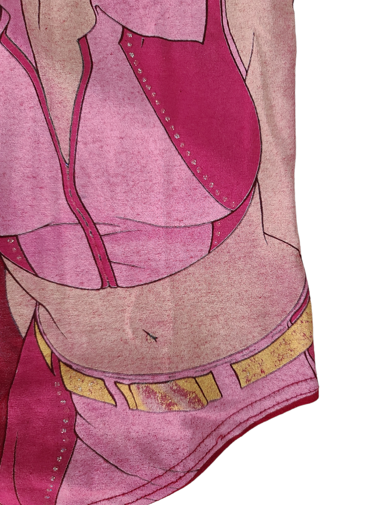 Printed y2k harajuku manga top