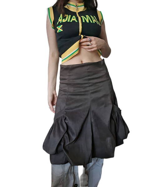 Y2k vintage dystopian skirt
