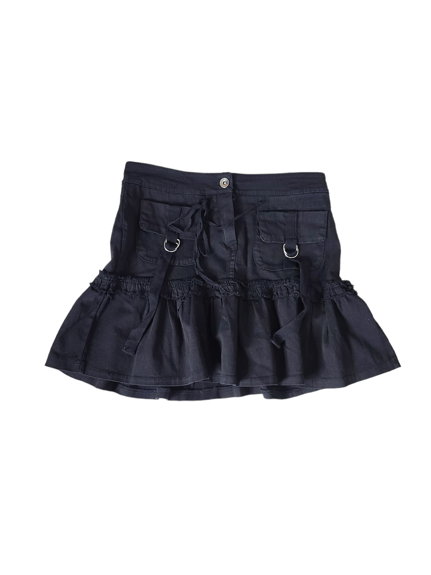 Mini skirt cybery2k vintage cargo grunge