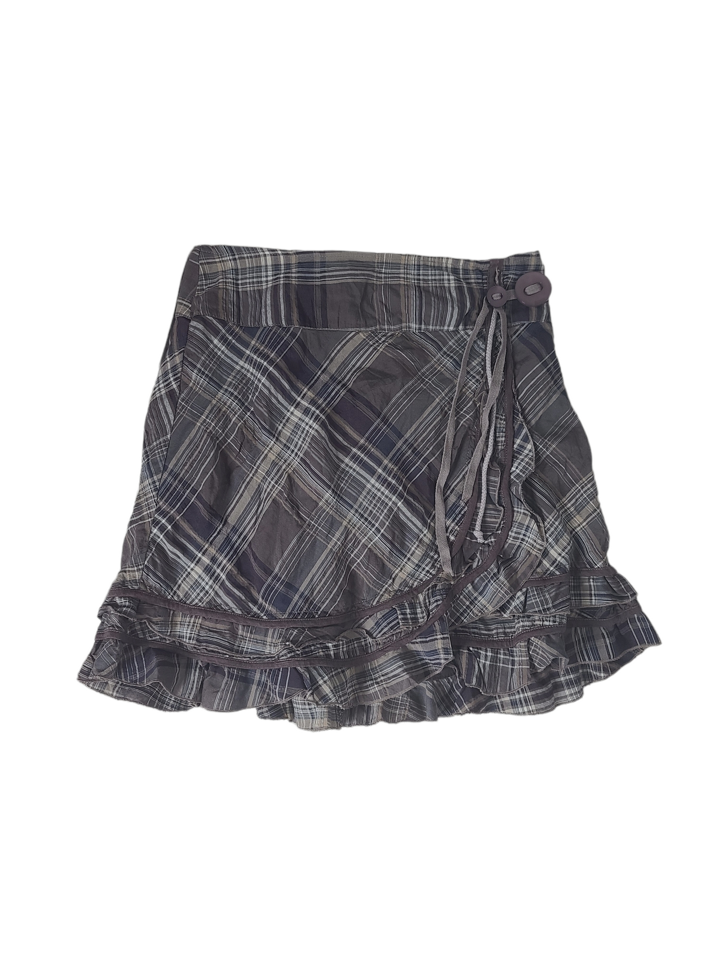 Y2k vintage plaid downtown skirt