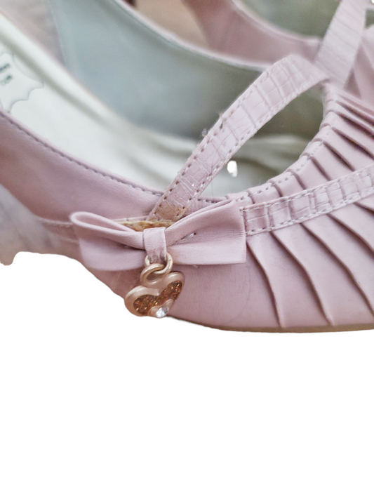 Coquette y2k pink heels shoes