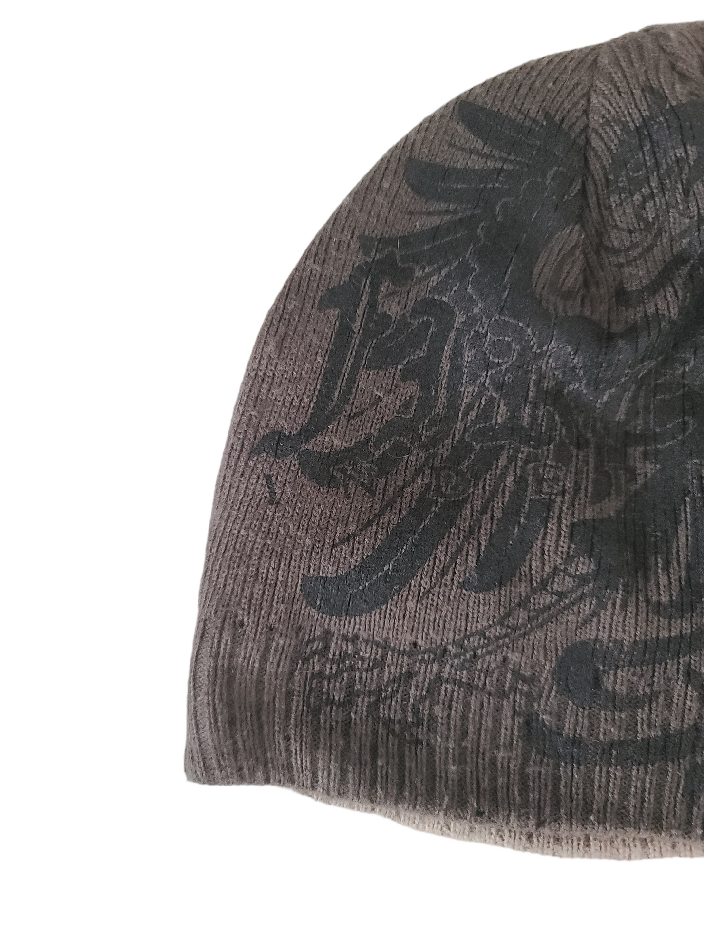 90s ribbed skater beanie