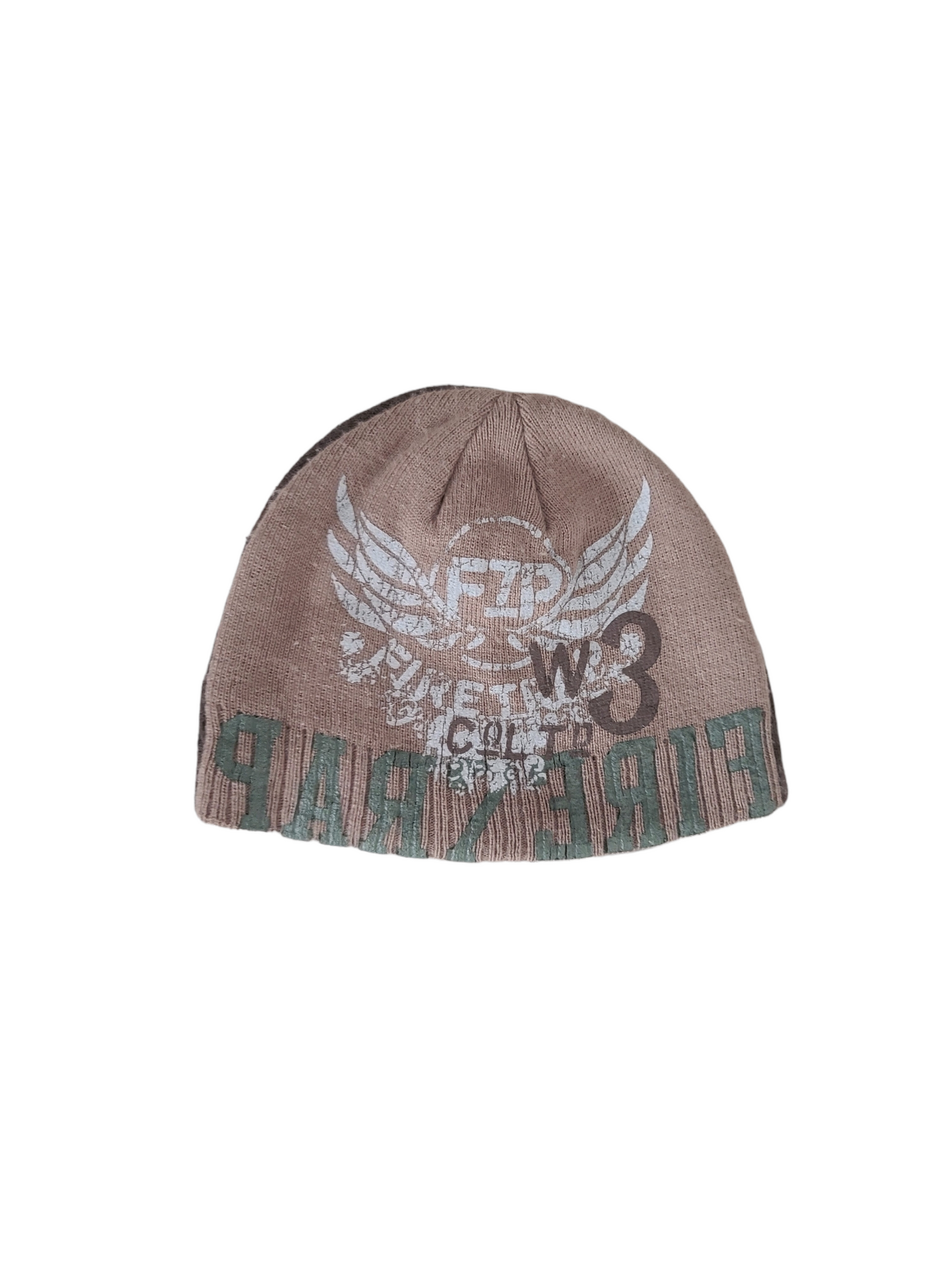 90s ribbed skater beanie