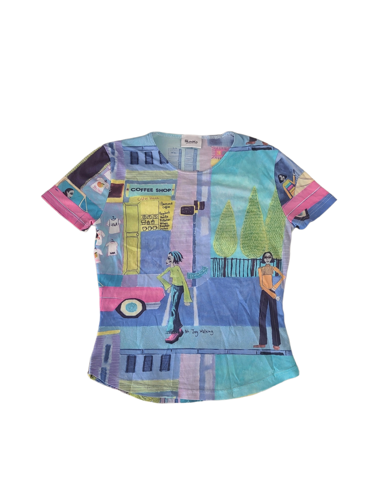 Printed 90s maximalist colorfull archive harajuku 