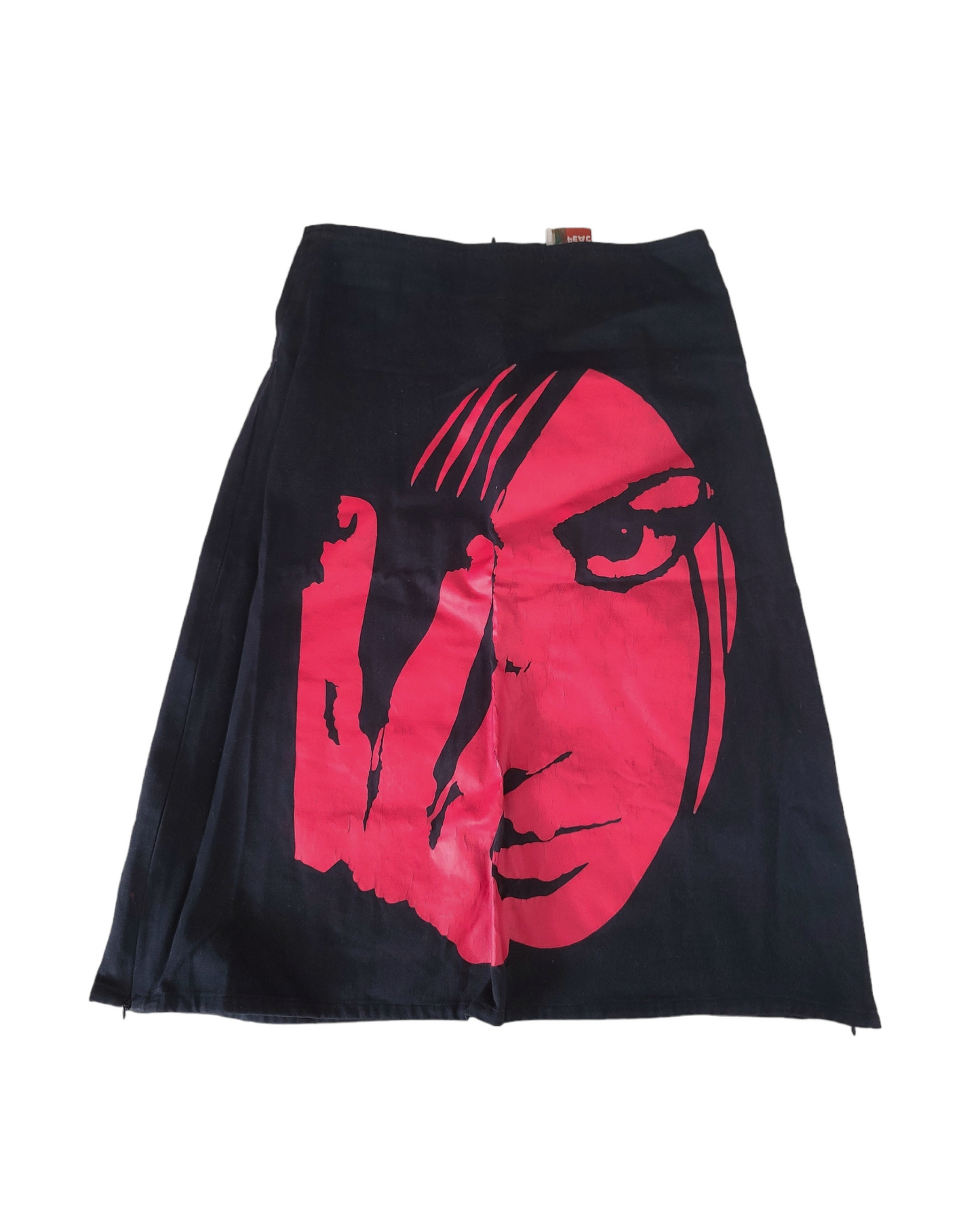 Cybery2k archive printed skirt