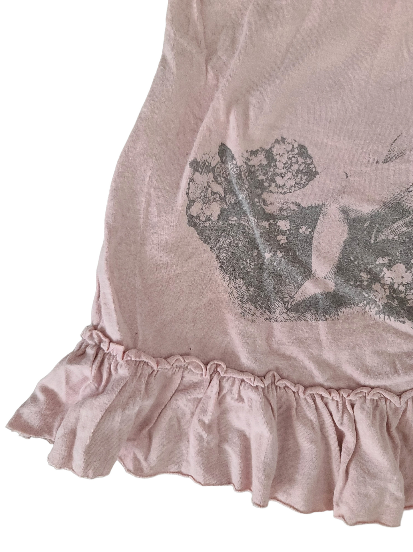 Coquette pink lace y2k cami top