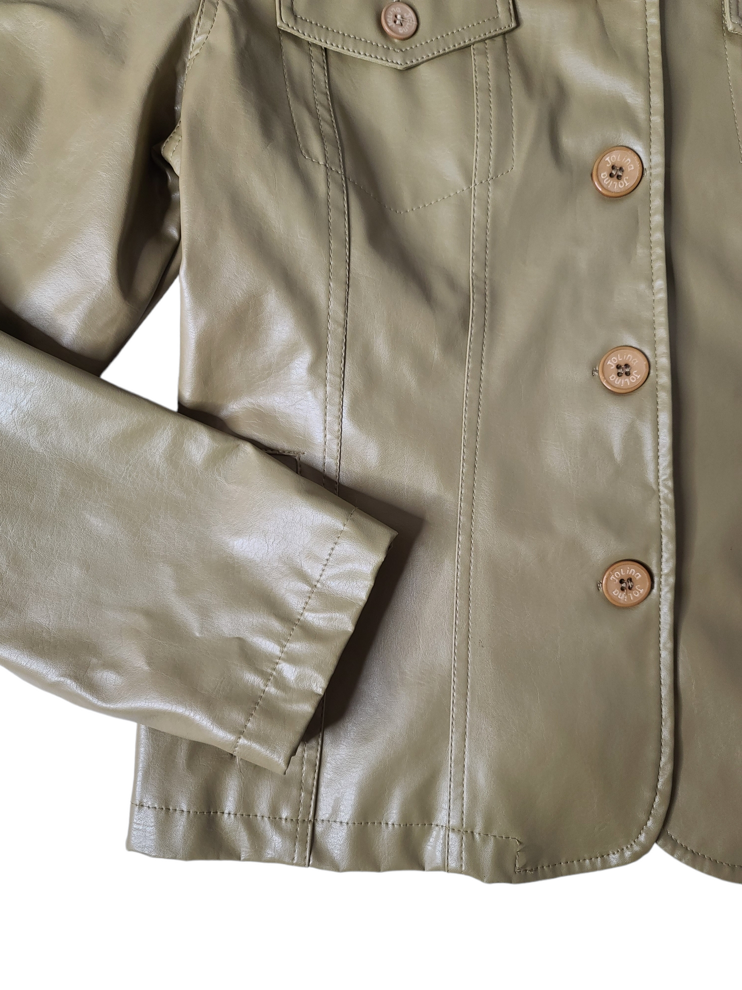 Y2k khaki vintage jacket