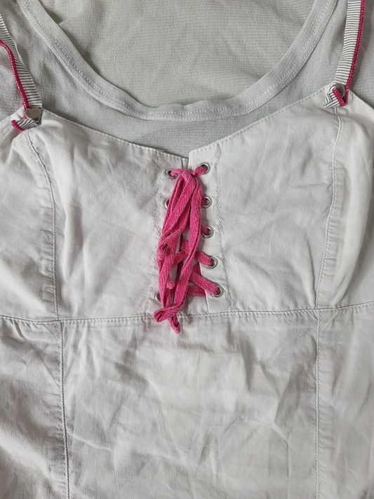 Cybery2k rave corset top