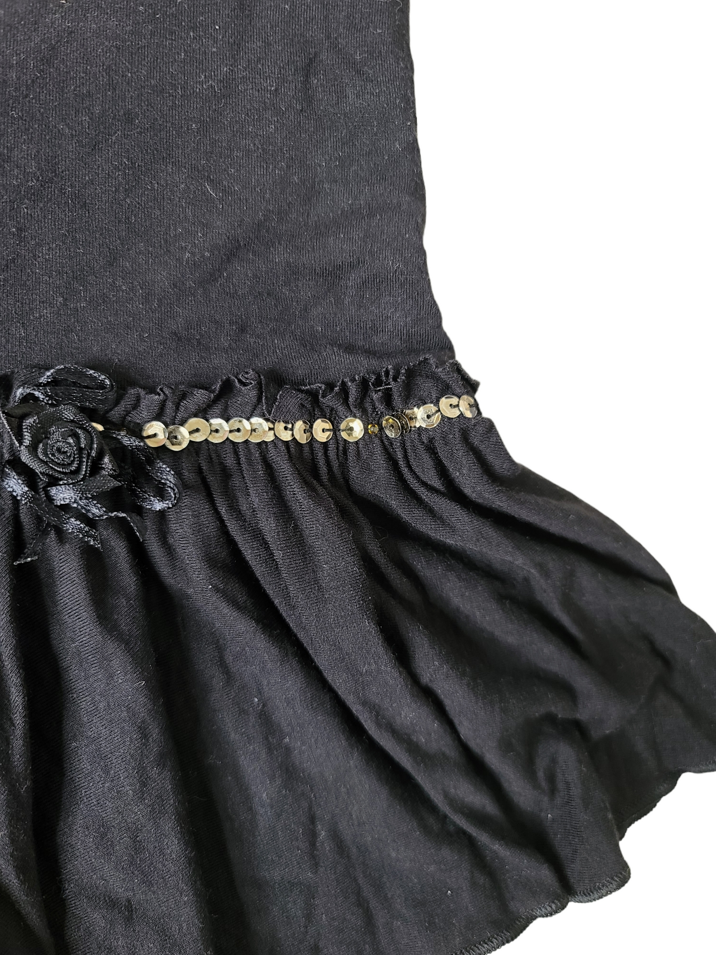 Mcbling y2k black skirt