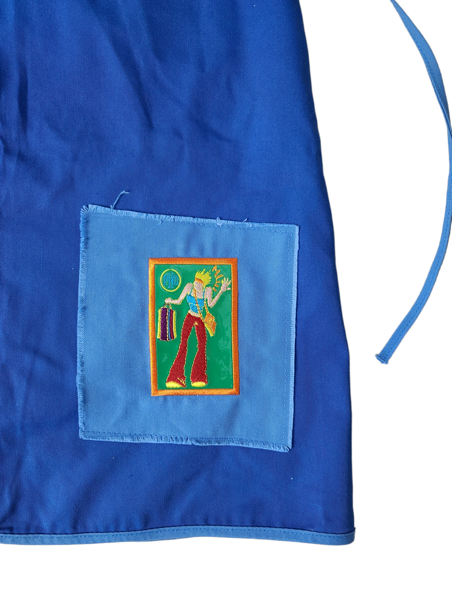 Harajuku Pho cybery2k blue skirt