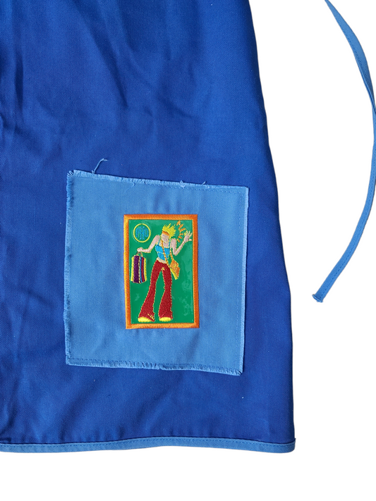 Harajuku Pho cybery2k blue skirt