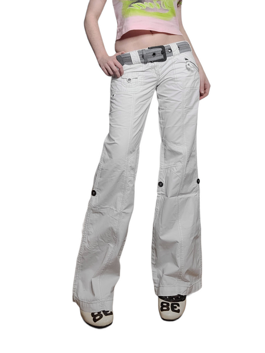 90s vintage low waist cargo