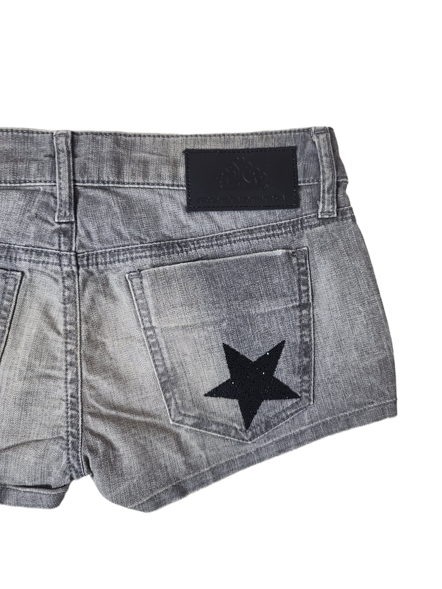 Y2k denim mini short