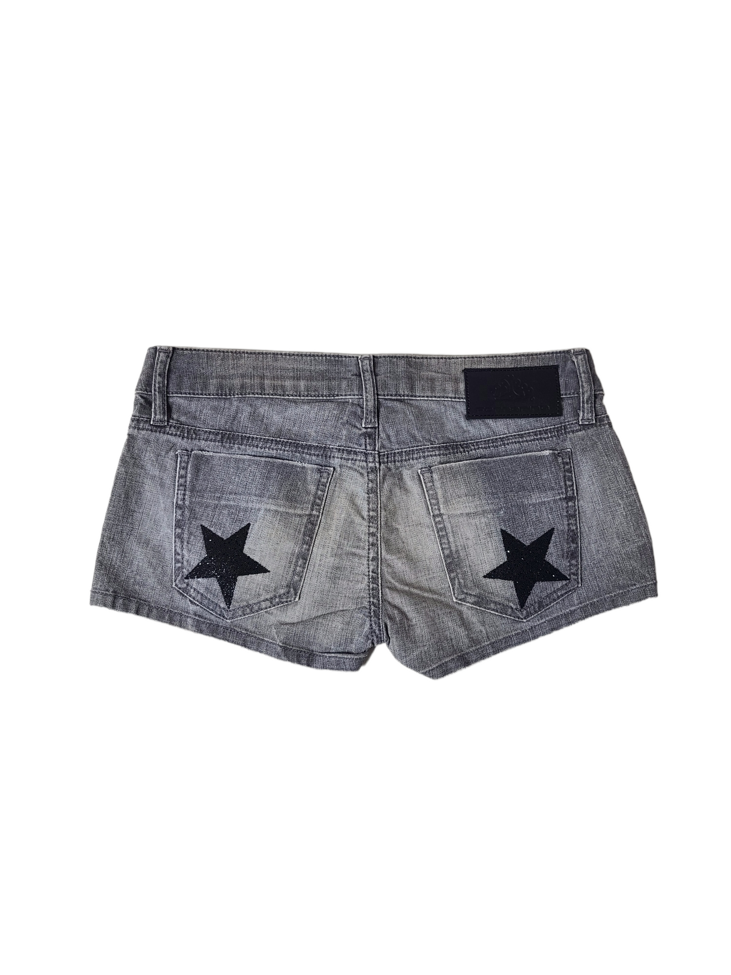 Y2k denim mini short