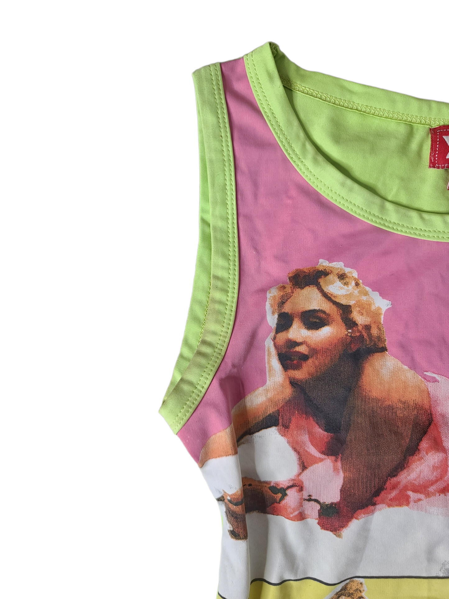 Y2k printed Marilyn Monroe top