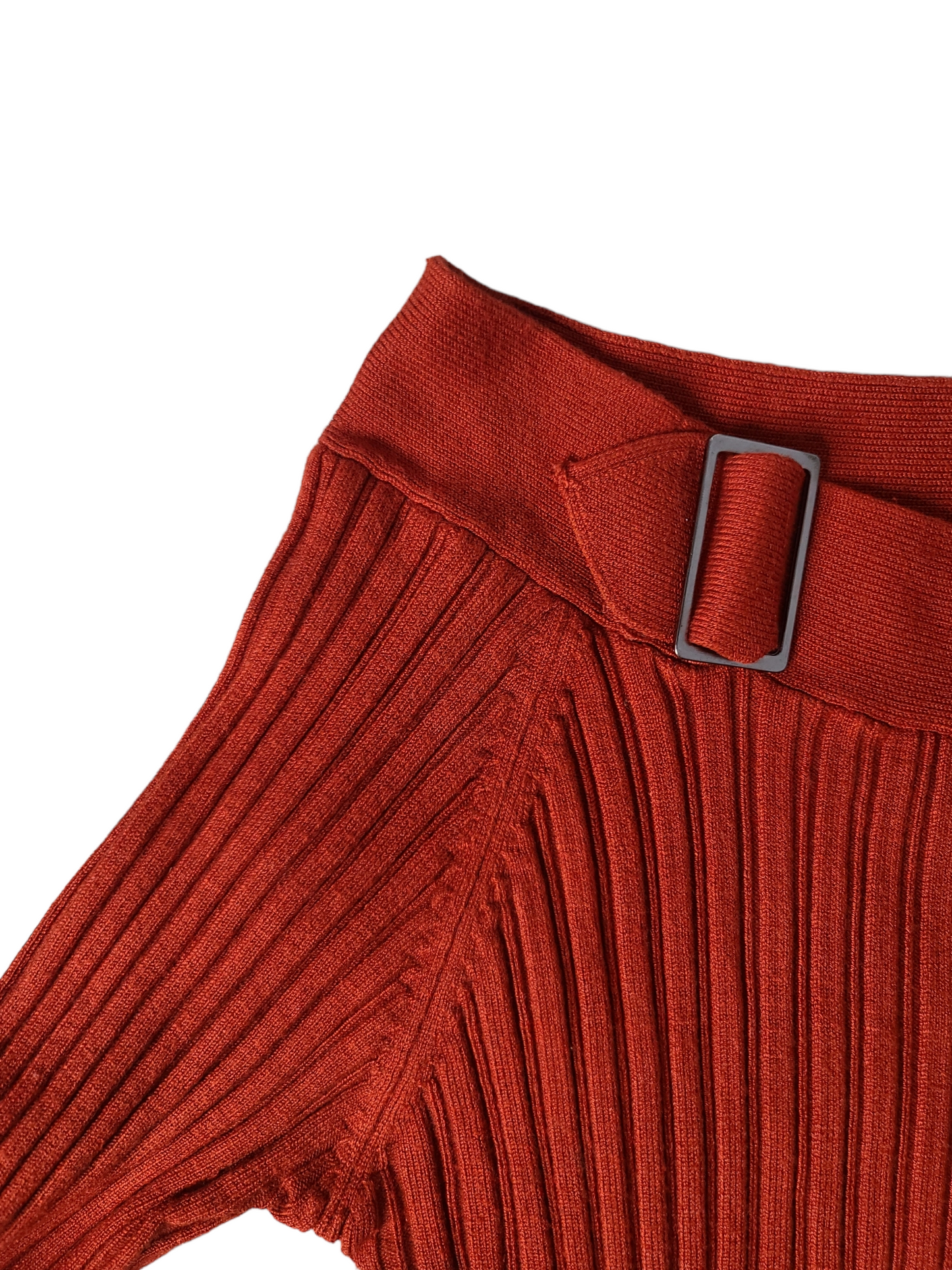 Y2k red off-shoulder sweater
