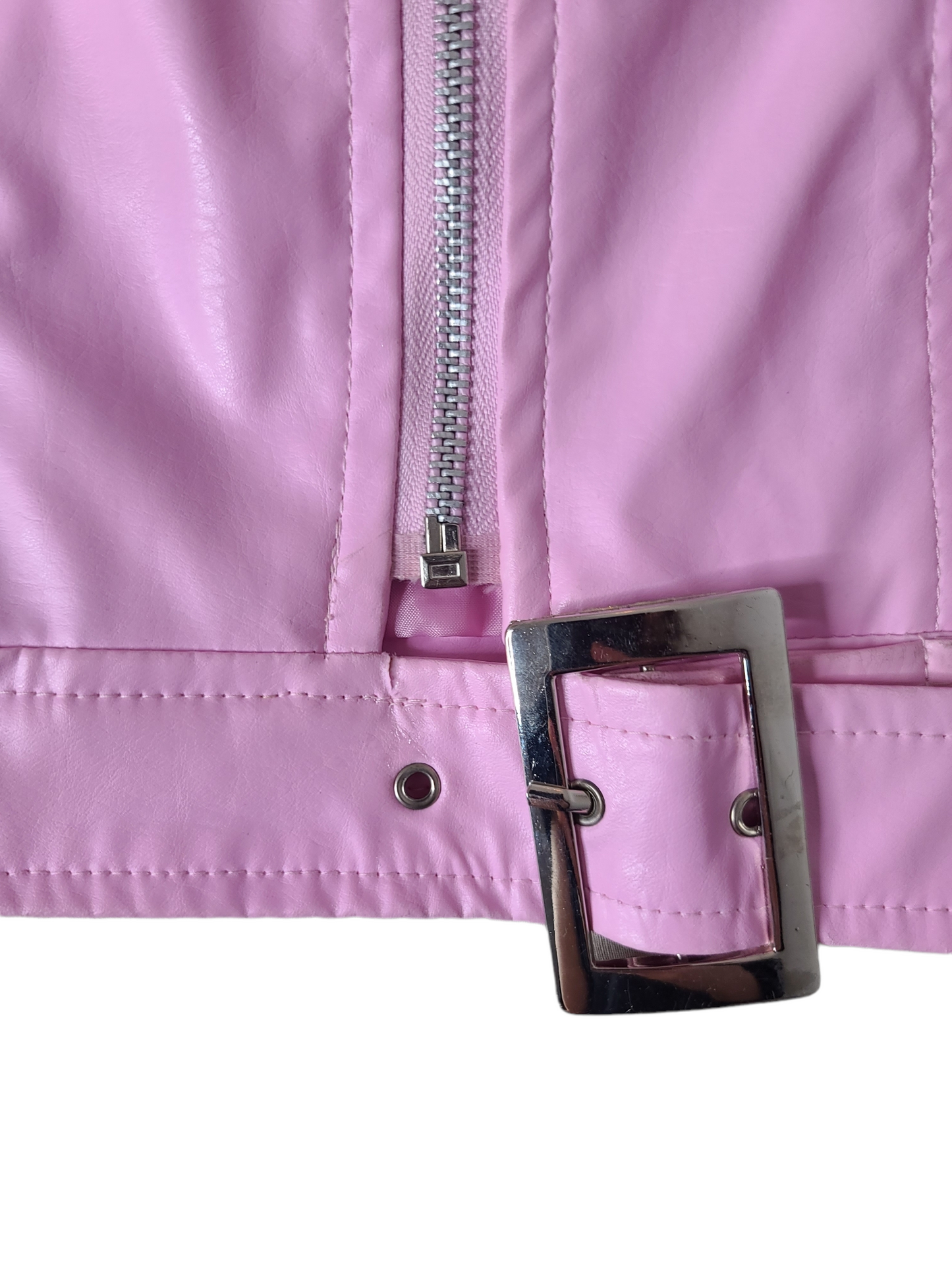Pink biker jacket y2k