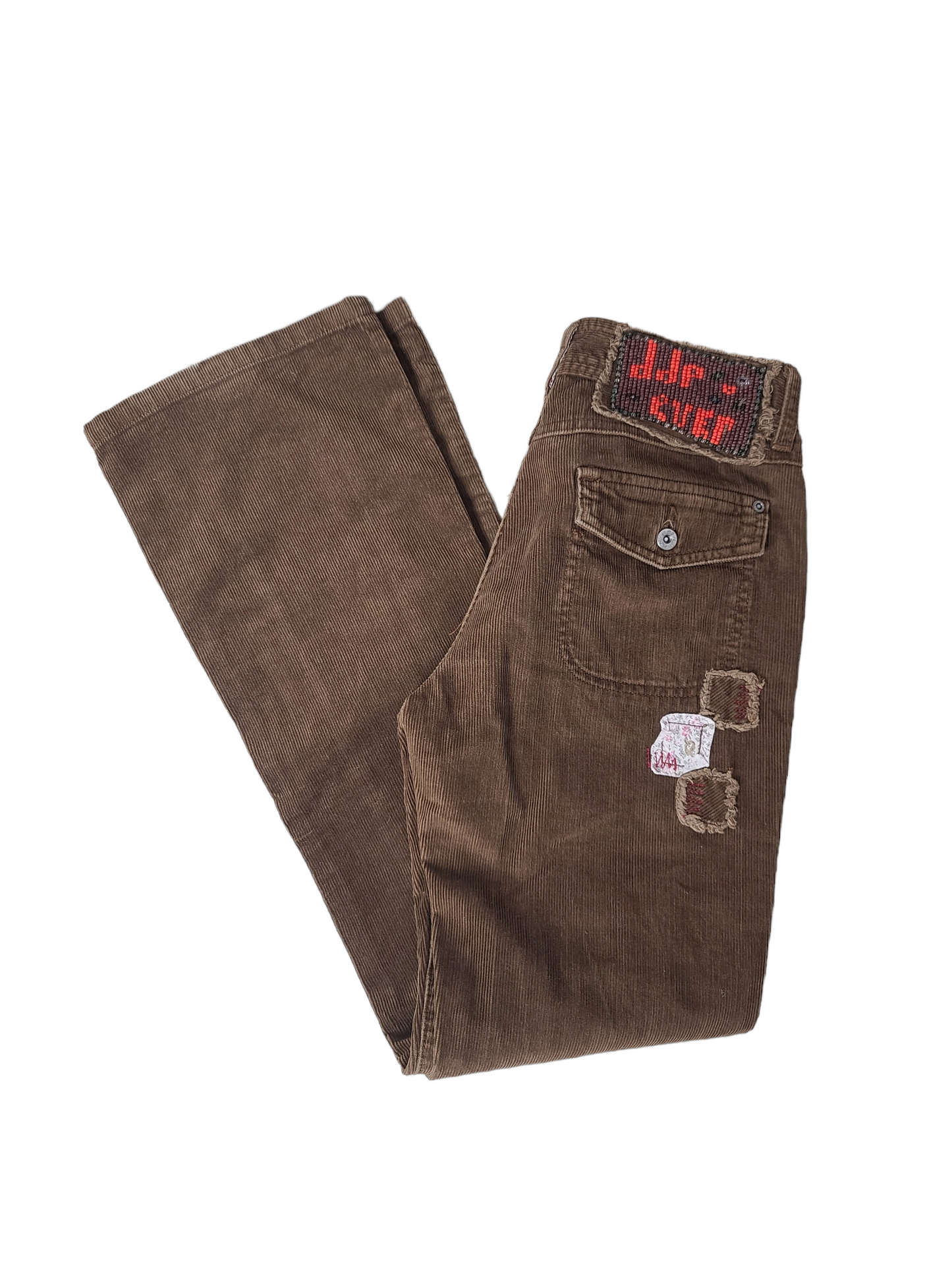 90s grunge ribbed pants