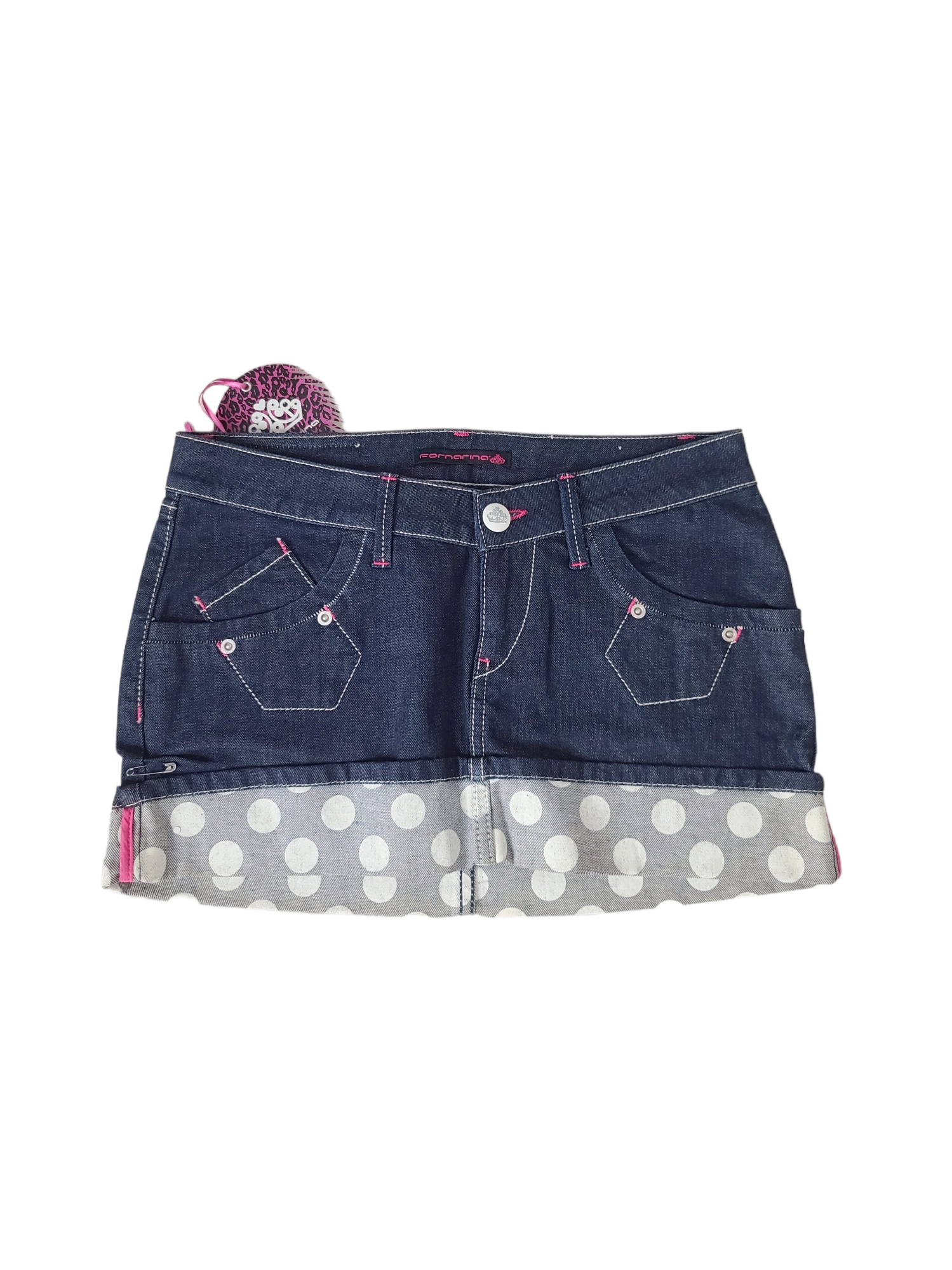 Kidcore kawaii harajuku mini skirt y2k denim vintage 