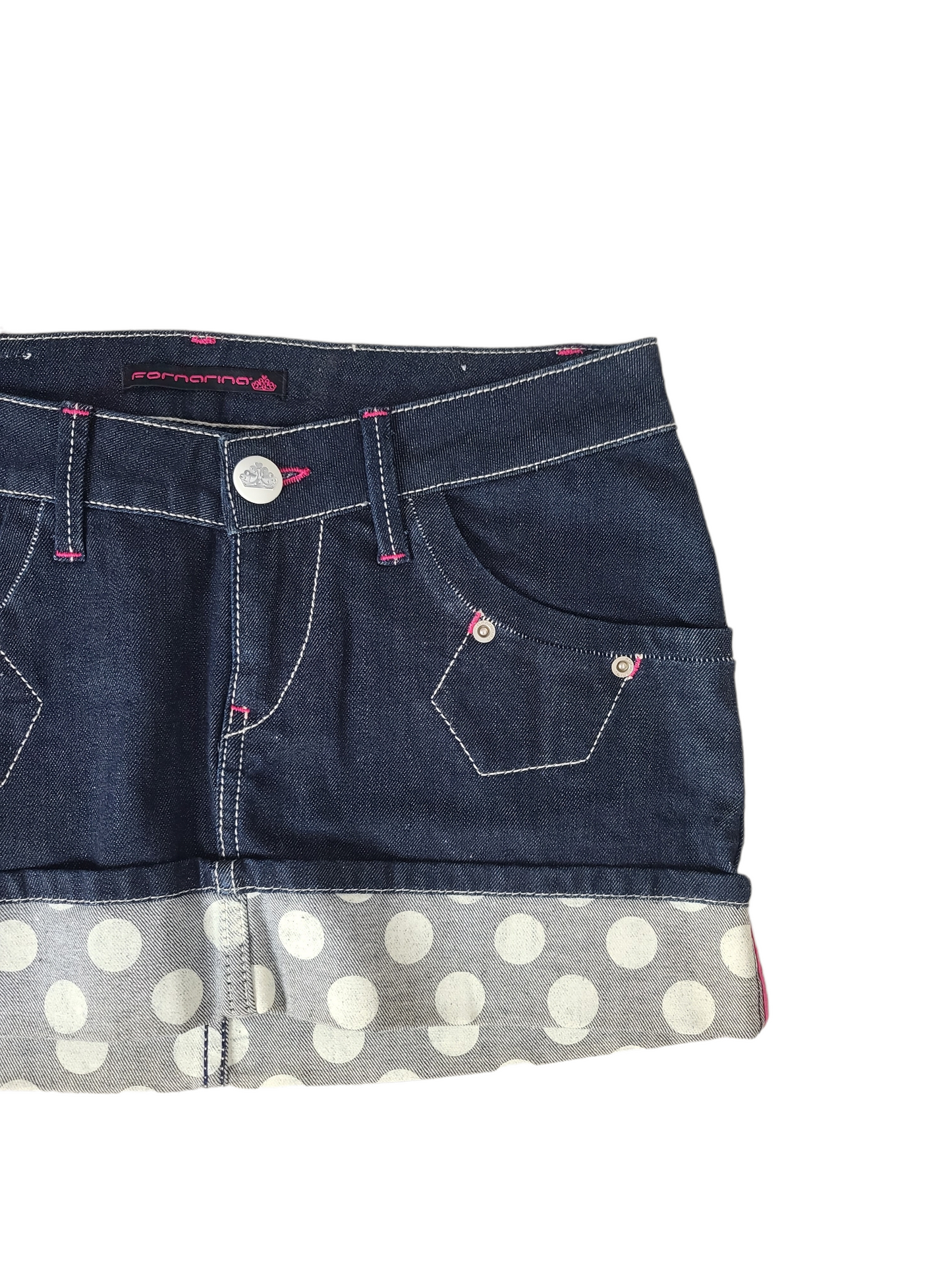 Y2k kawaii denim mini skirt