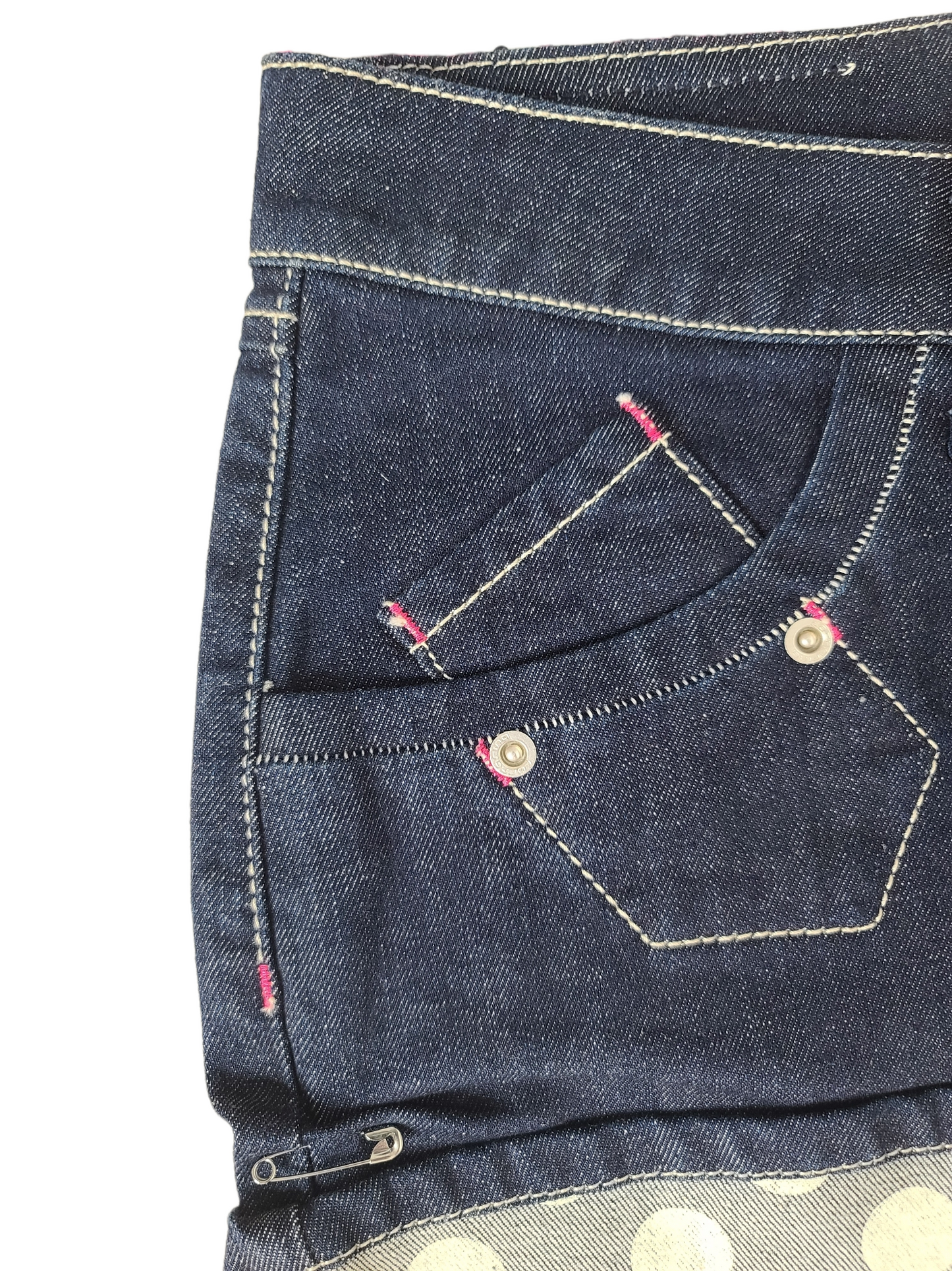 Y2k kawaii denim mini skirt