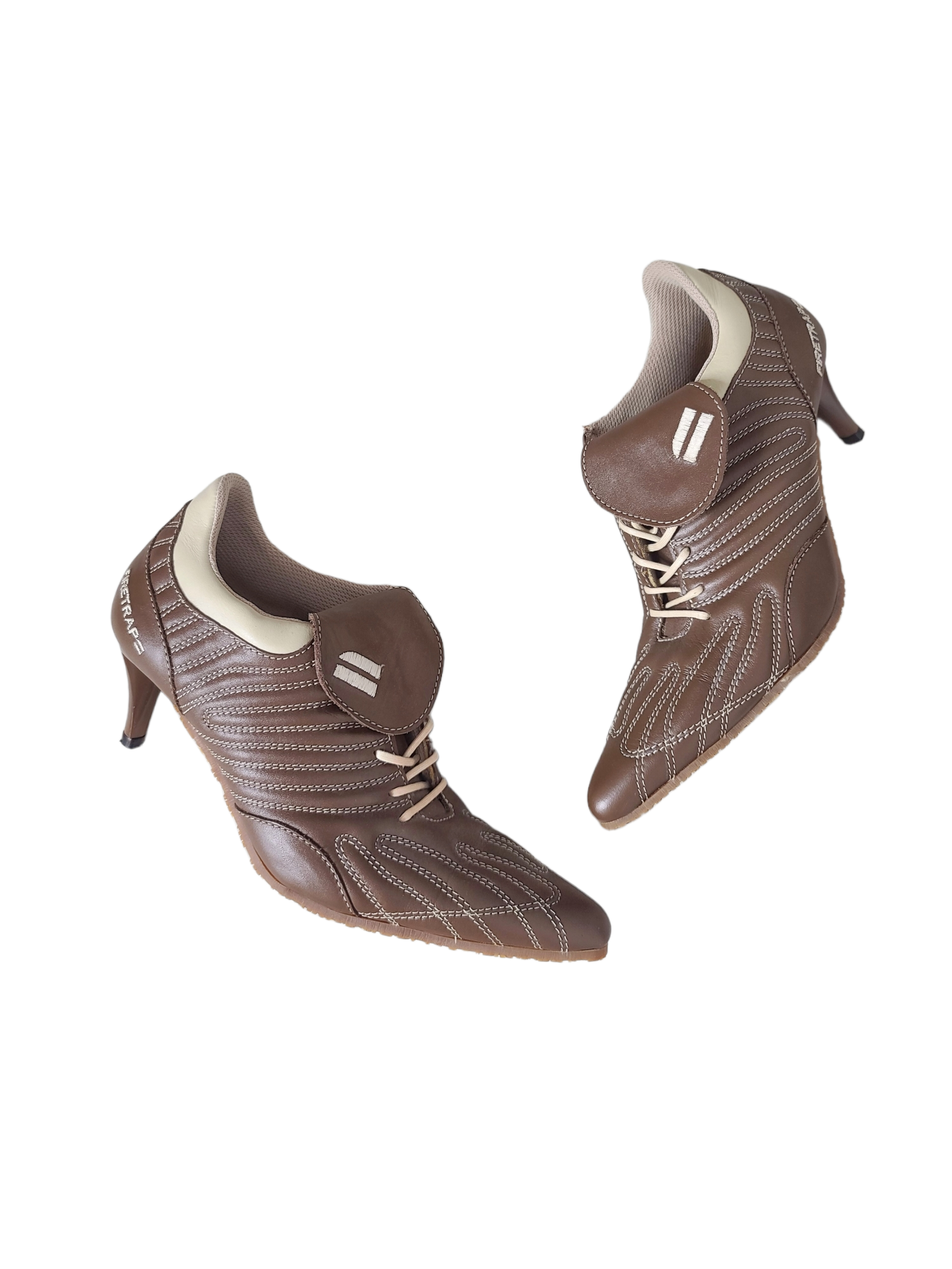 Cybery2k blokette vintage y2k sportwear heels shoes
