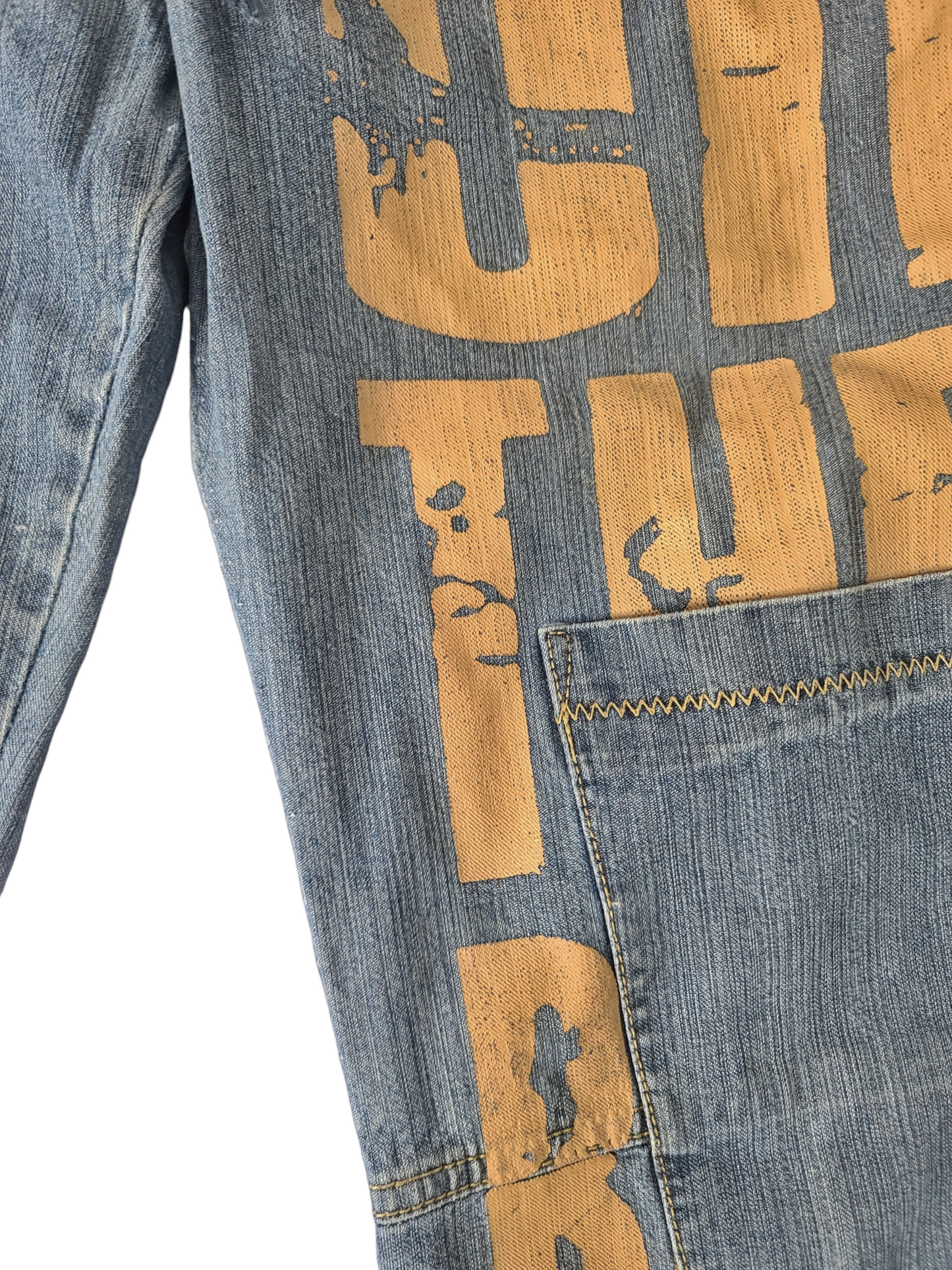 90s denim street pants