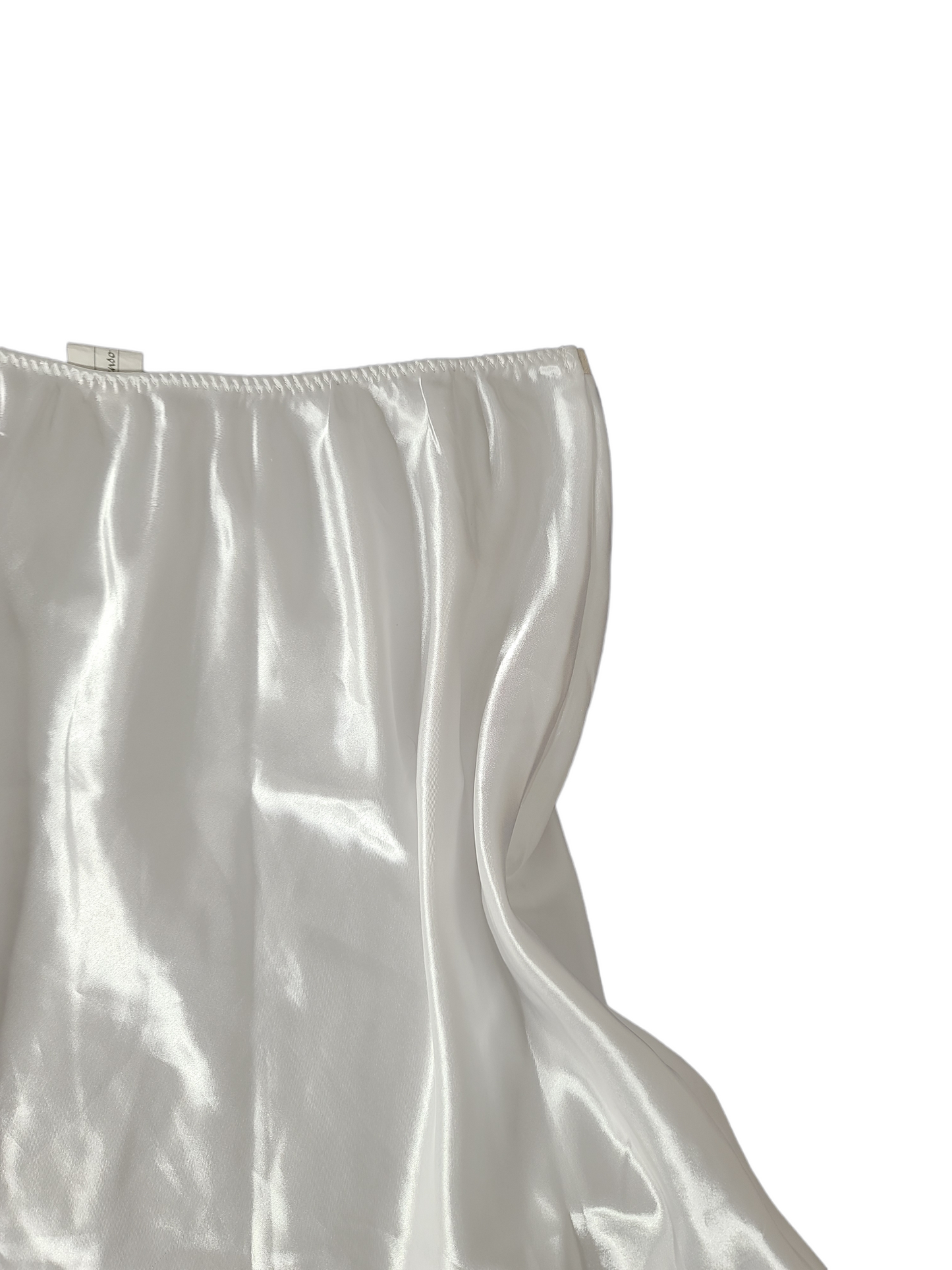 Y2k balletcore satin skirt