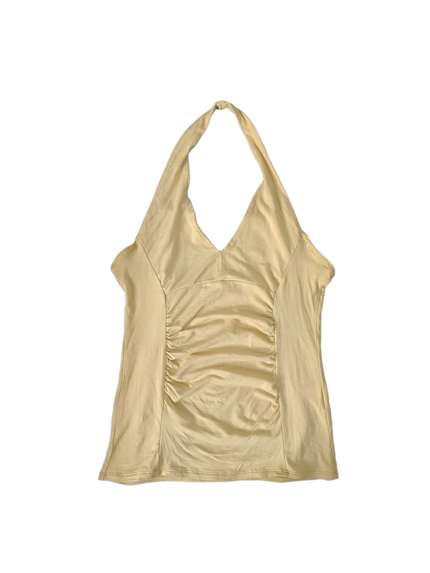 Y2k vintage 2000 backless top neutral style mcbling 