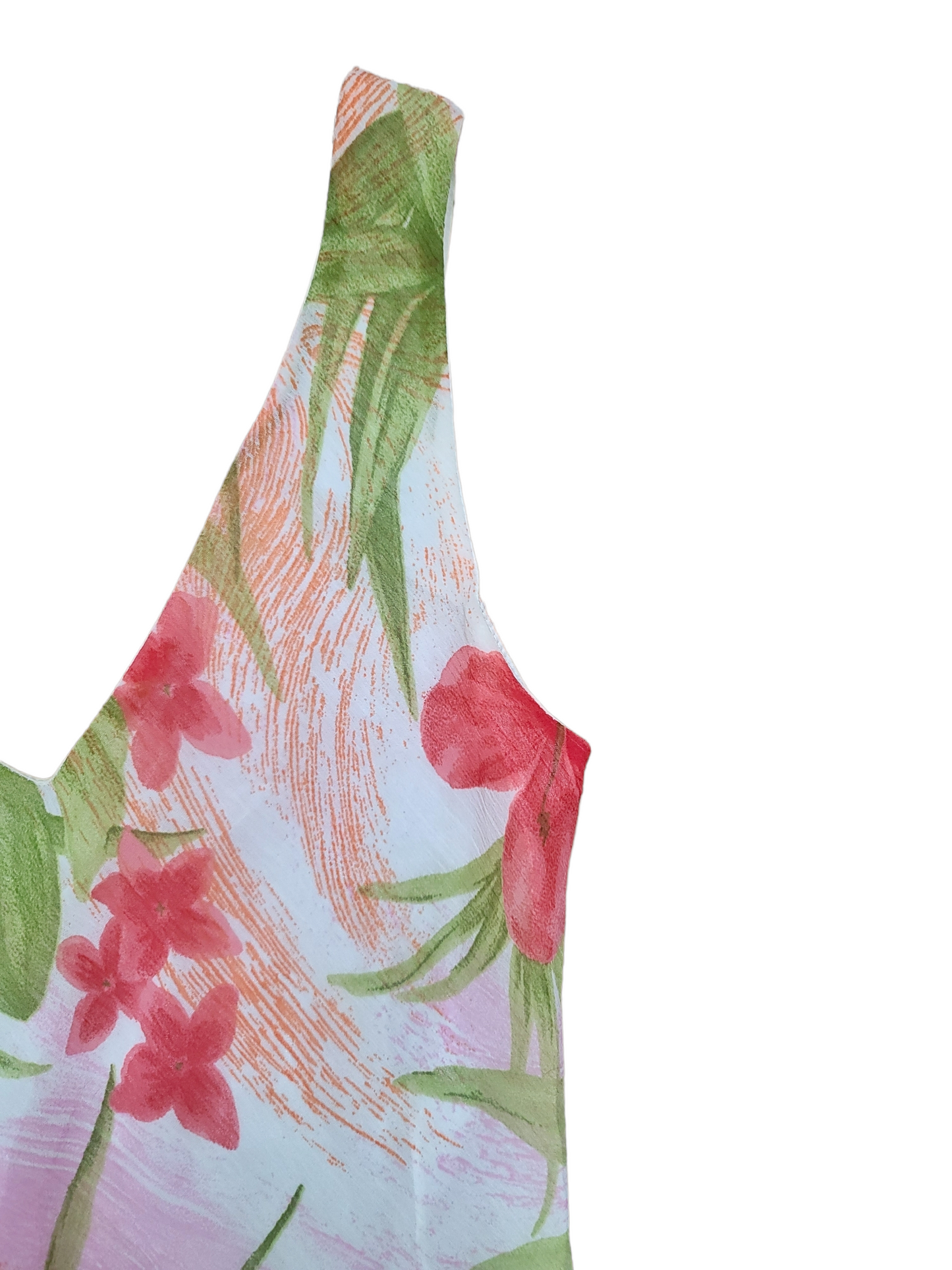 Y2k flowers maxi dress