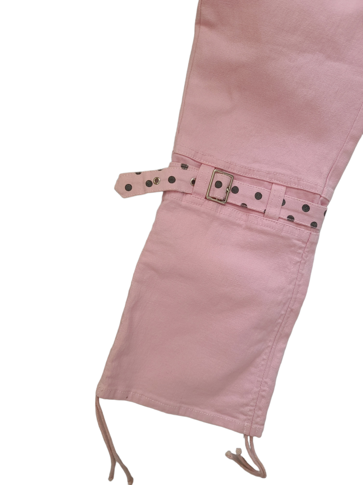 Y2k pink cropped pants