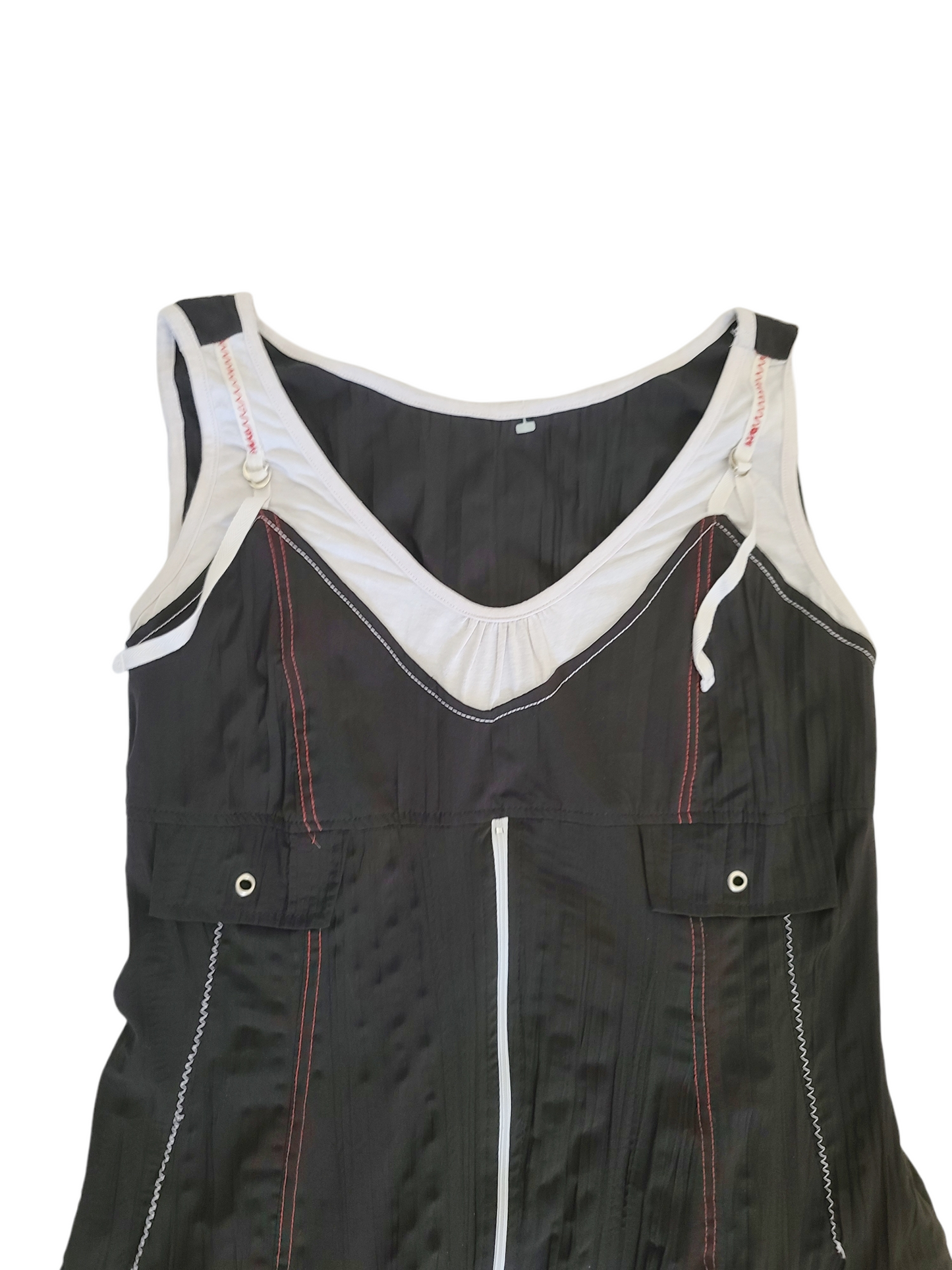 Dystopian cybery2k dress