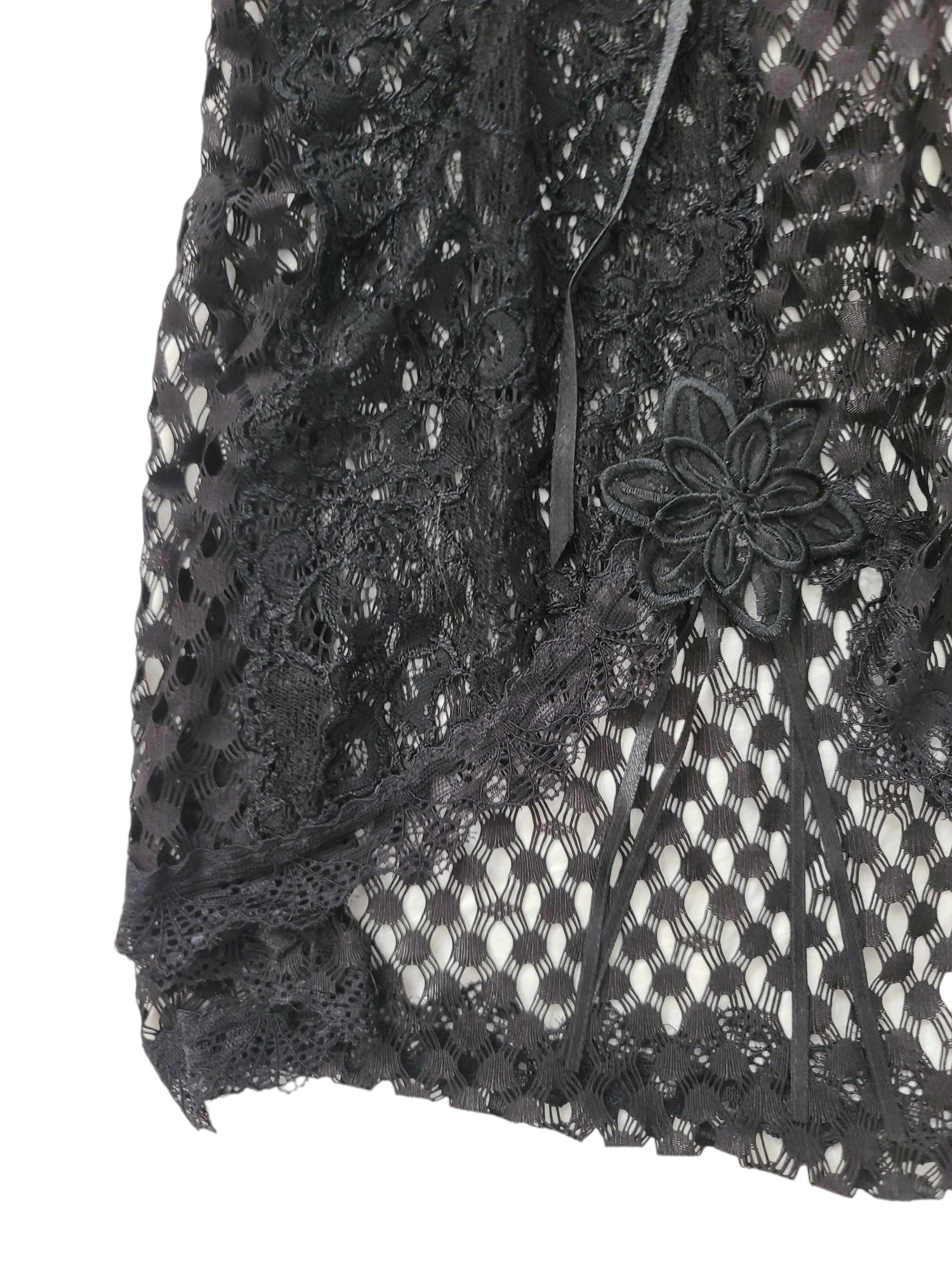 Y2k coquette lace black dress - zimfriperie