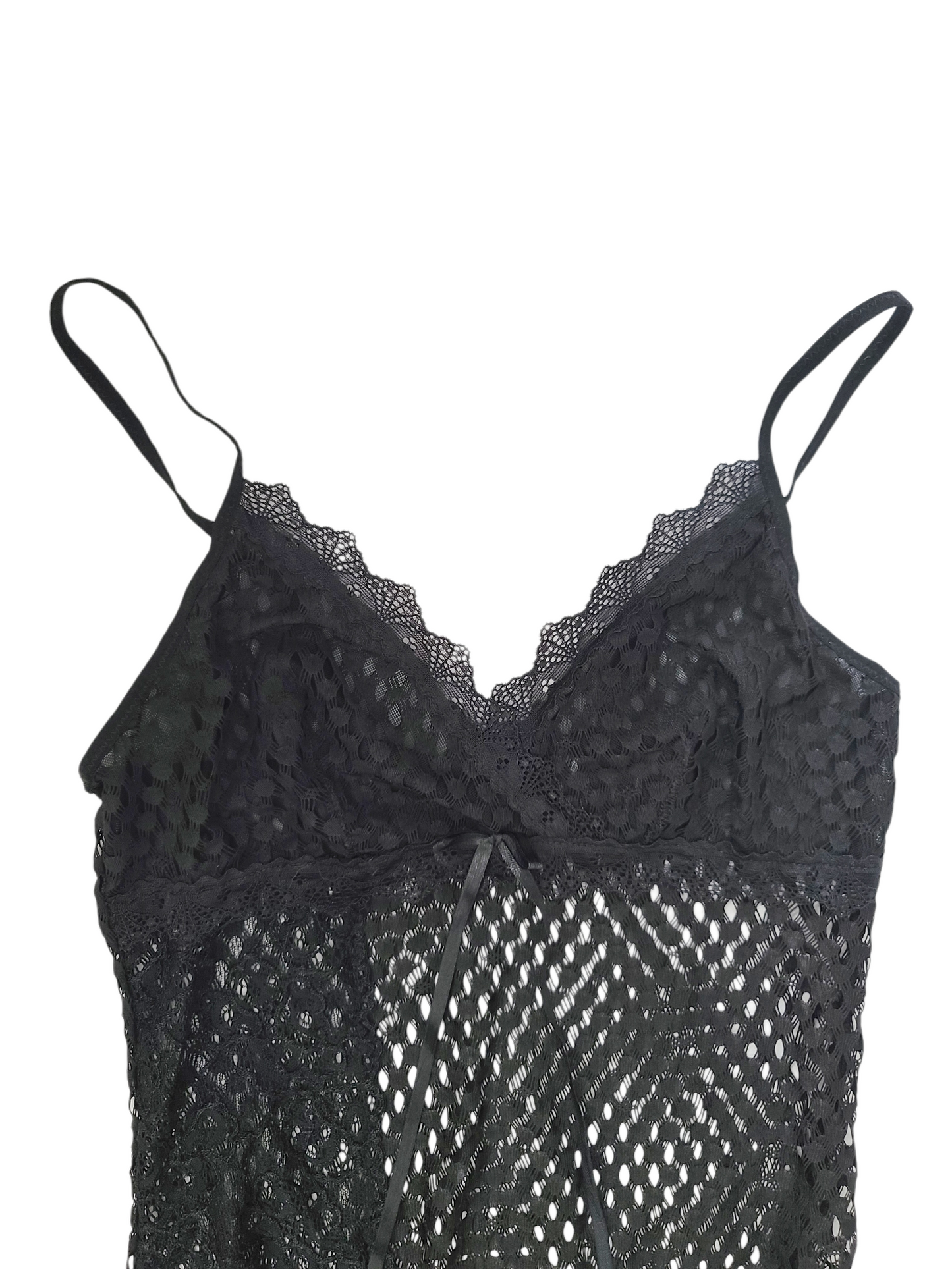 Y2k coquette lace black dress - zimfriperie