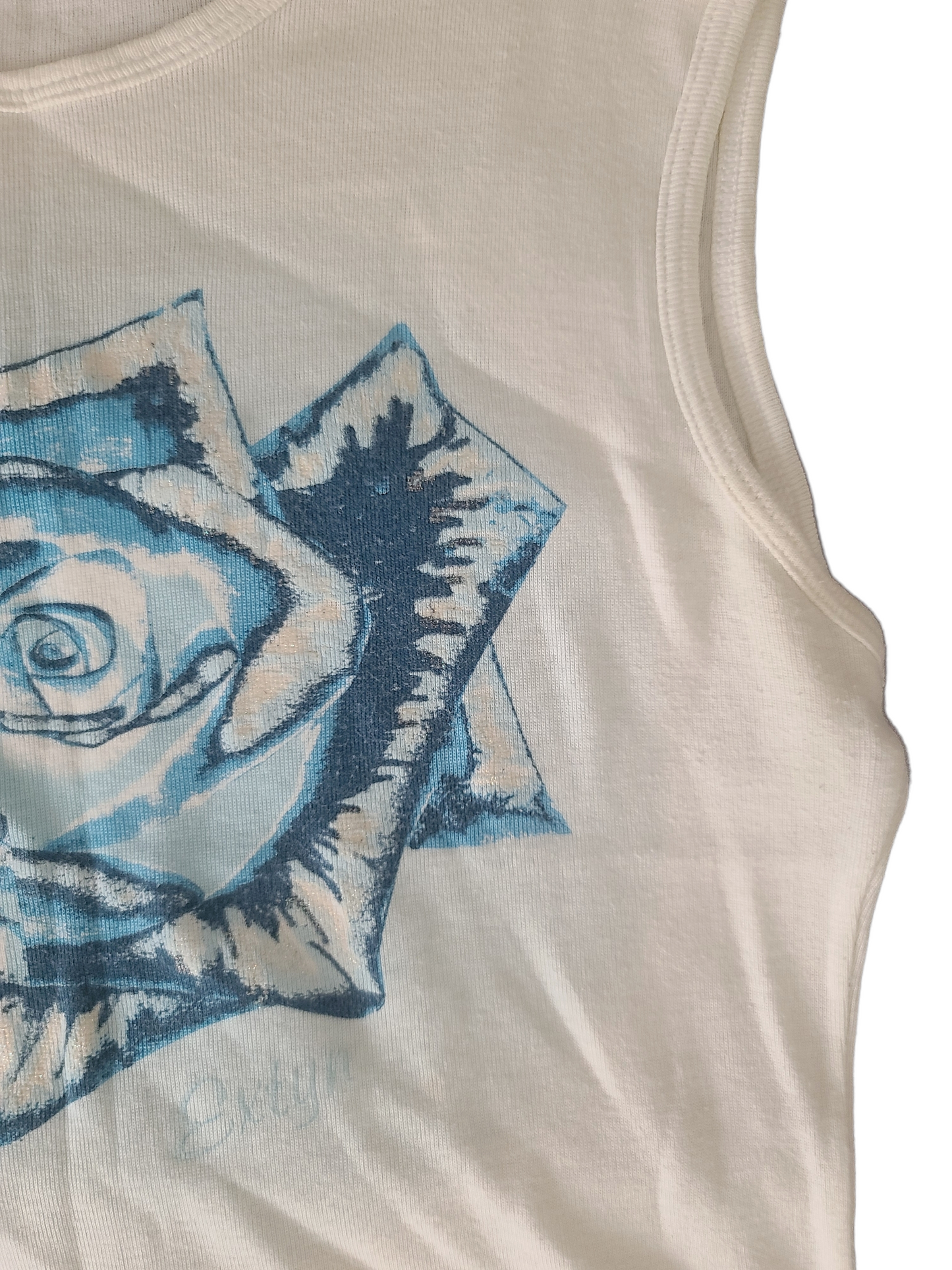 Y2k printed tank top