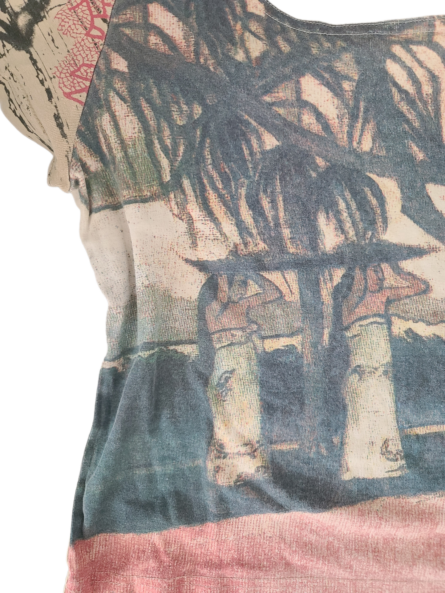 90s vintage printed top