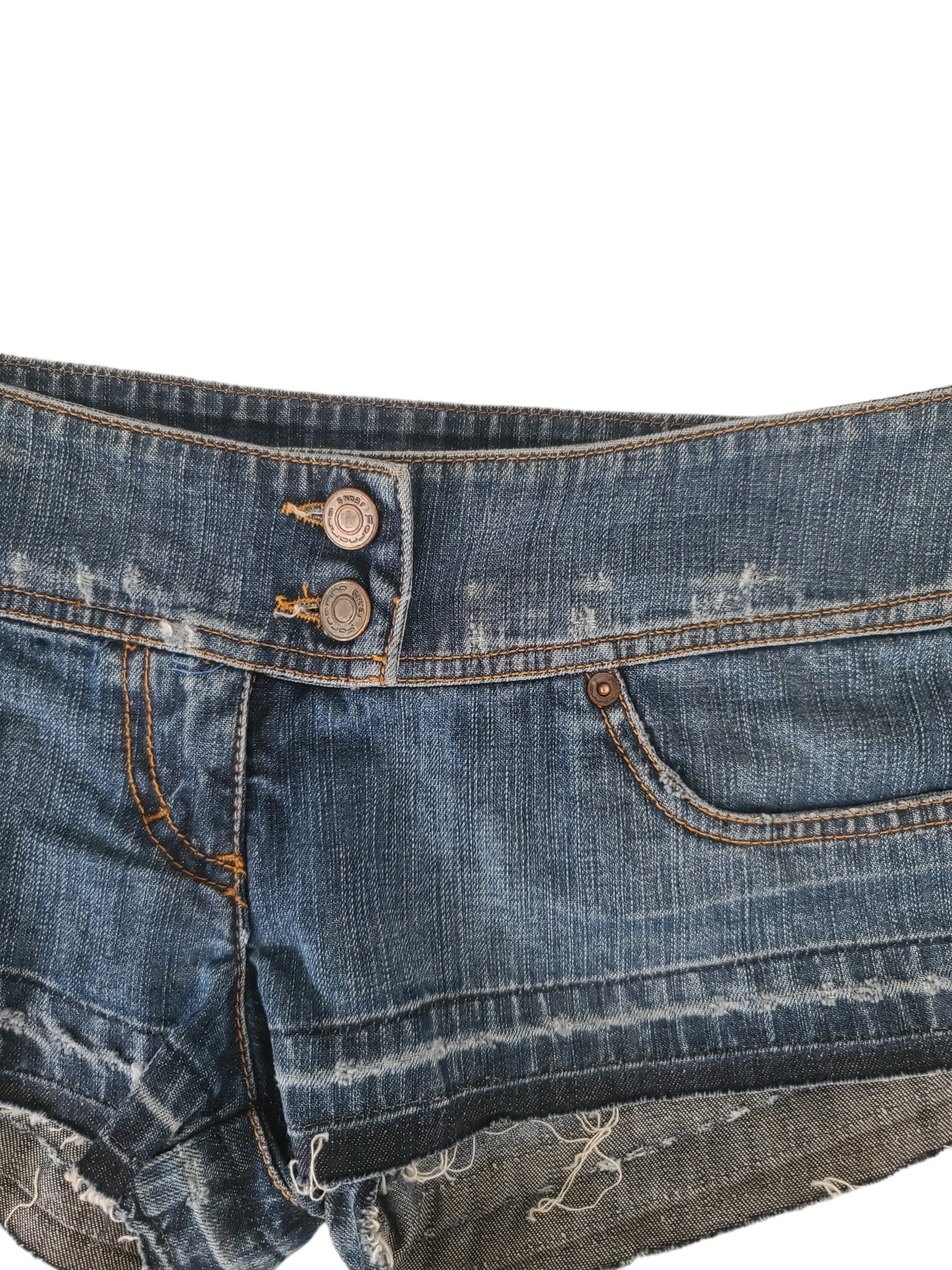 Y2k denim mini short