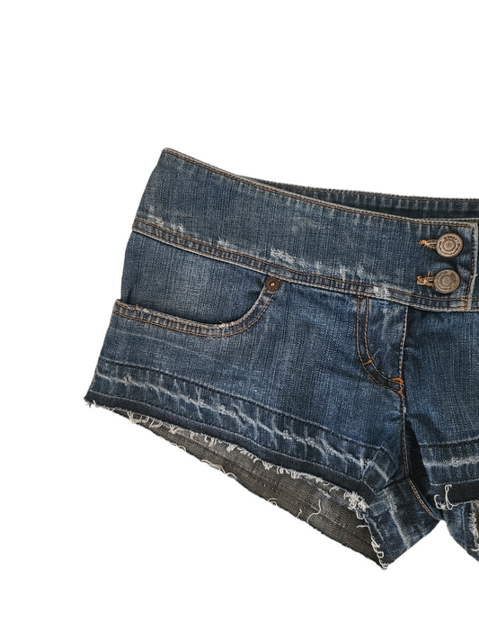 Y2k denim mini short