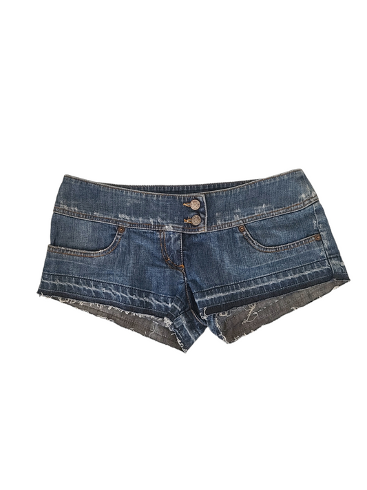 Y2k denim mini short