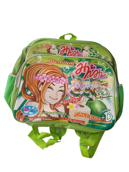 Y2k harajuku japan green gyaru bag