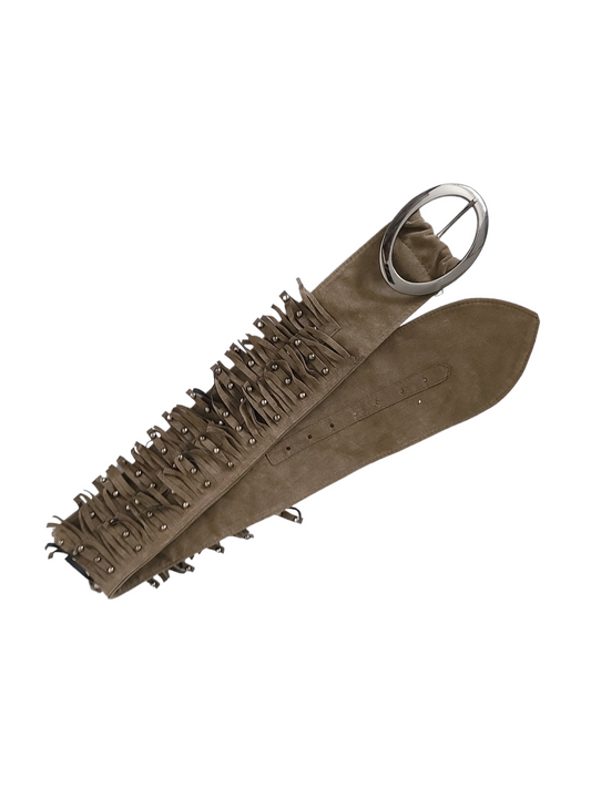 Y2k fringe bohemian belt