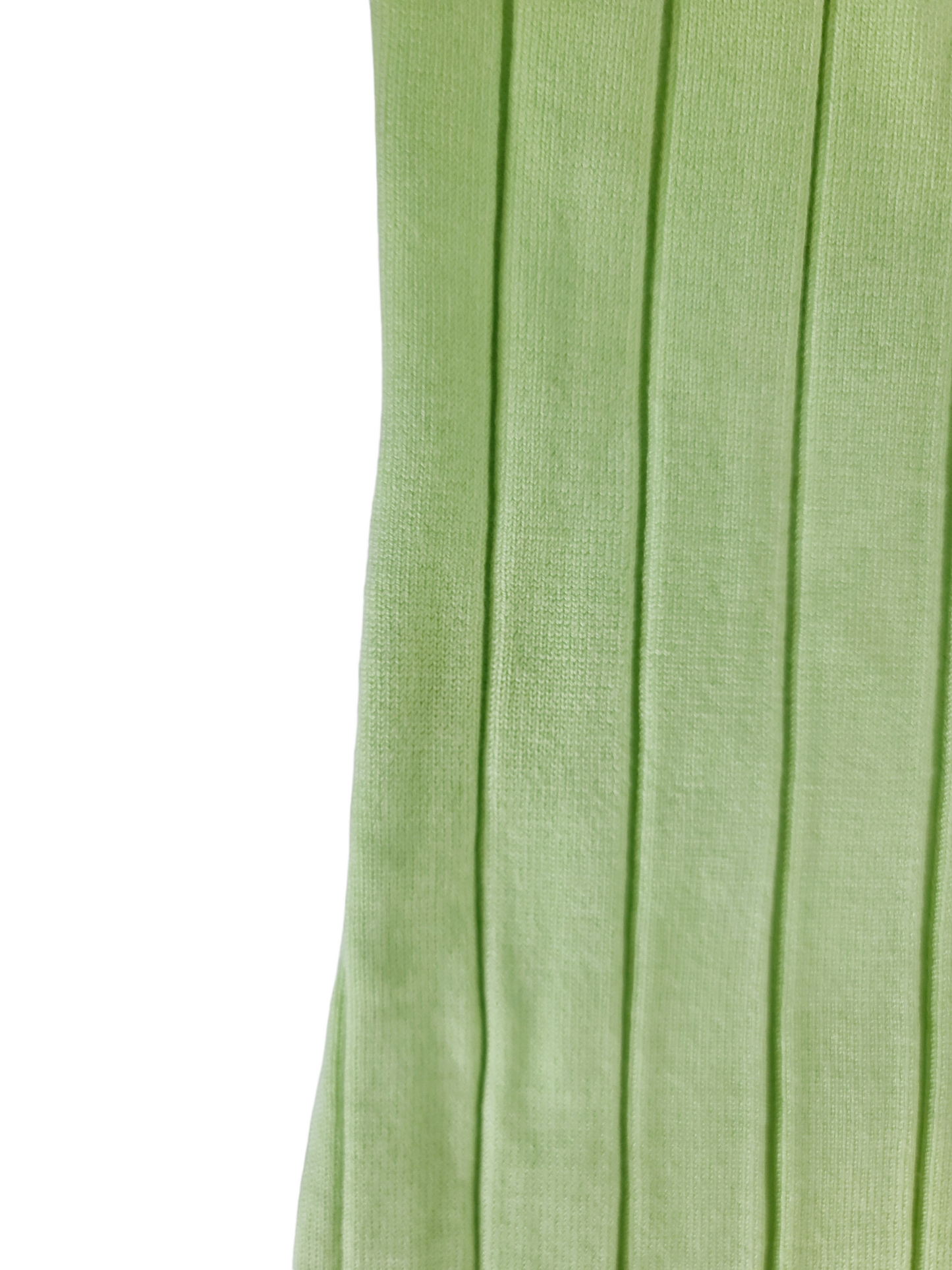 Y2k green ribbed top