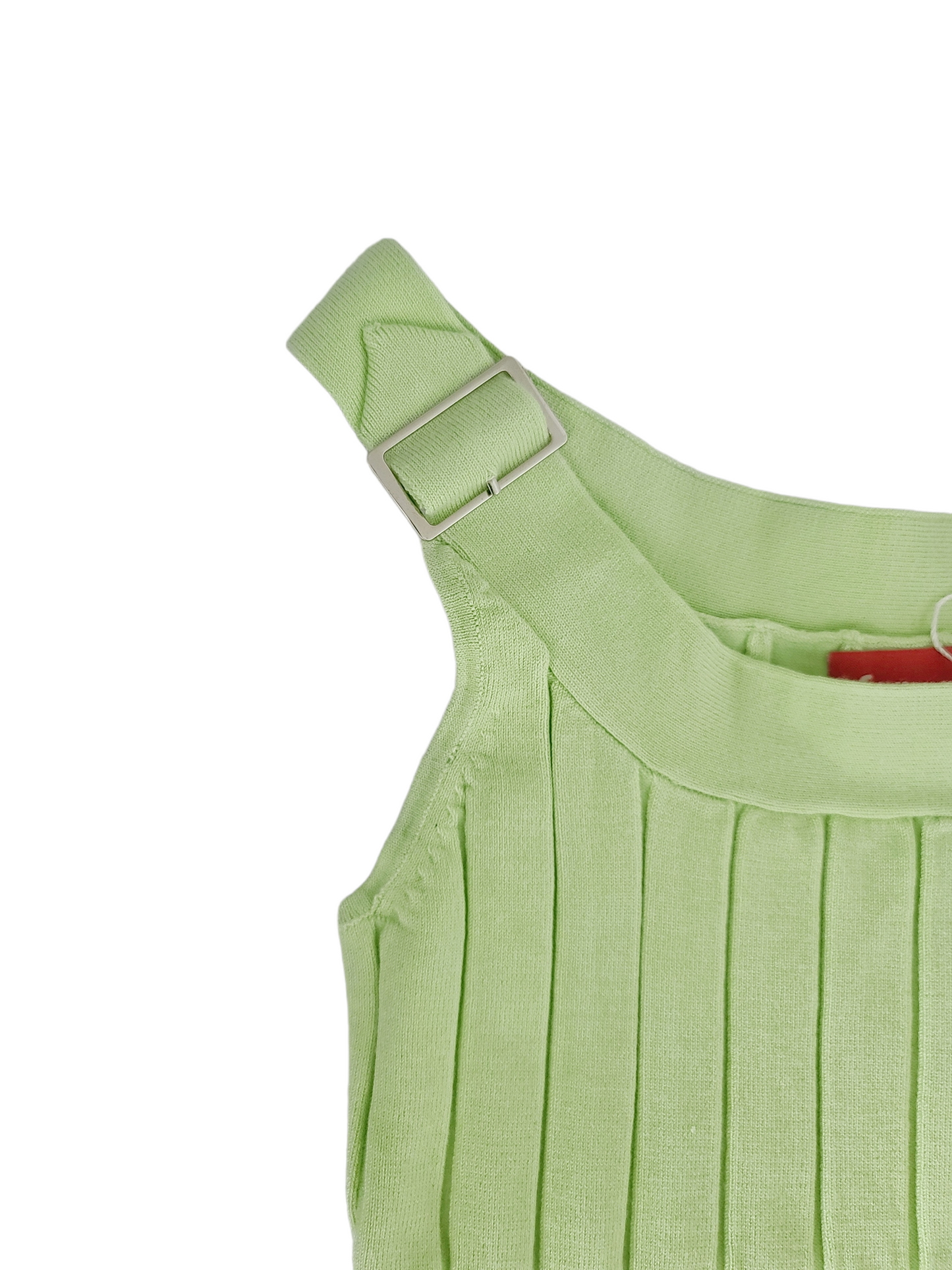 Y2k green ribbed top